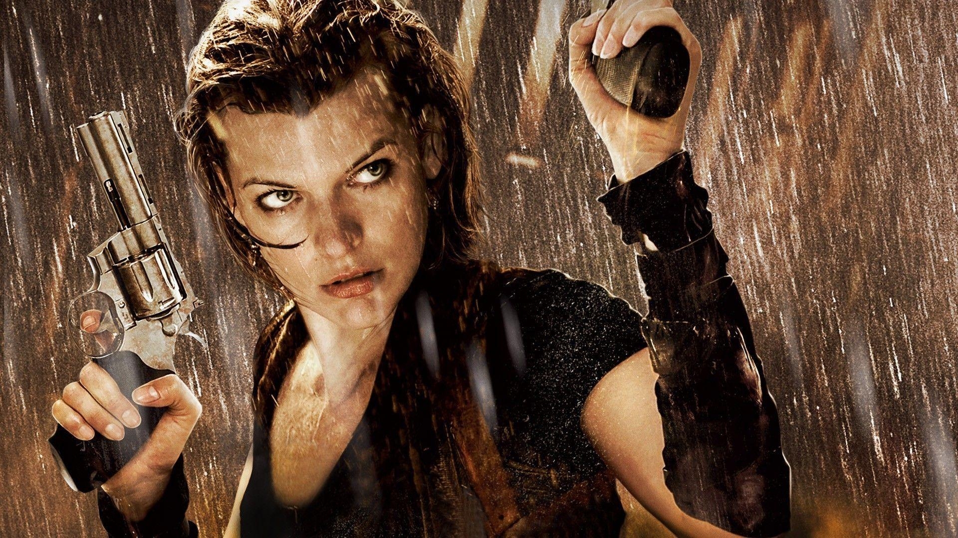 Milla Jovovich, Filme, Schauspielerin, Resident Evil, Wallpaper, 1920x1080 Full HD Desktop