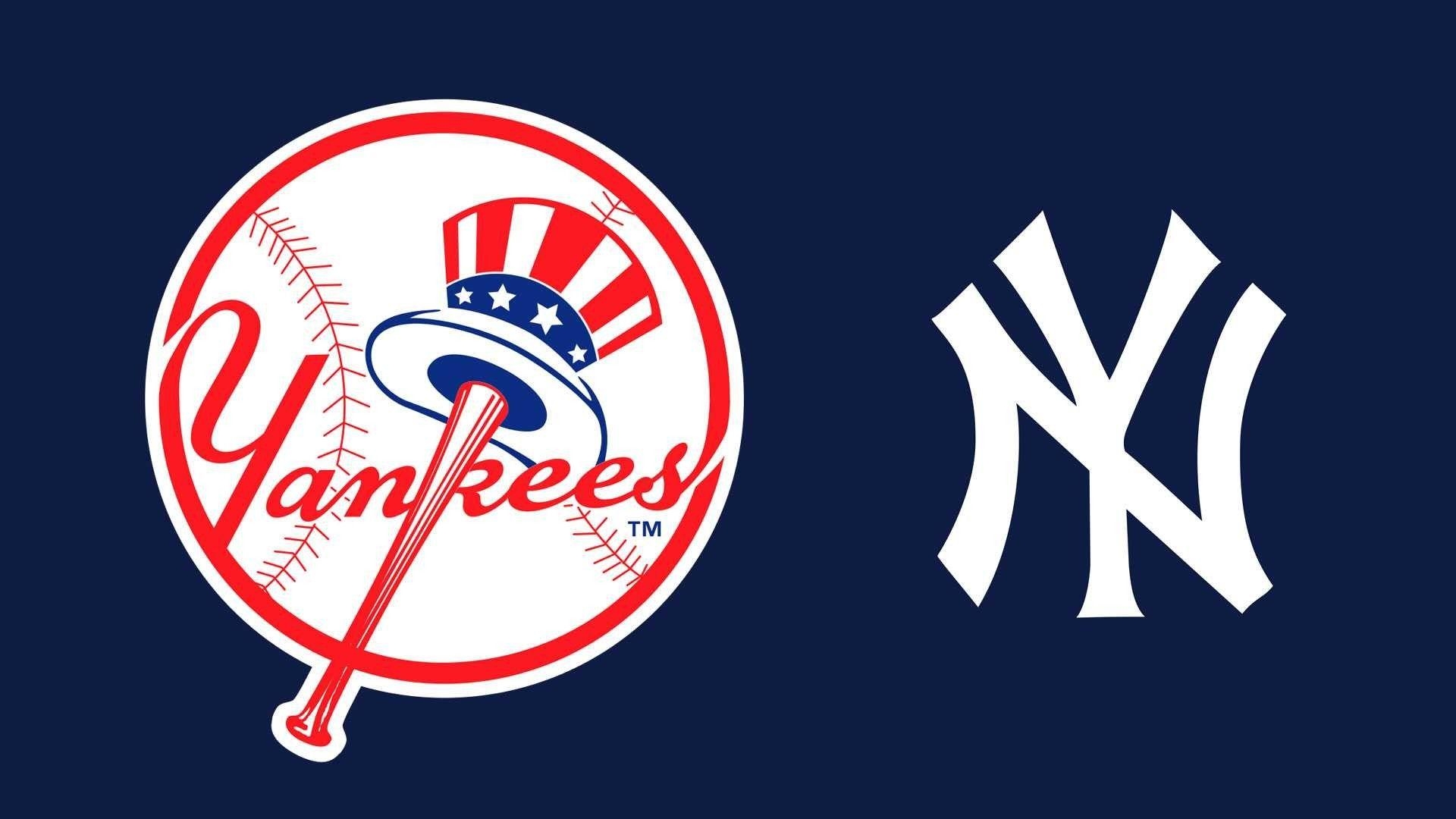 New York Yankees, Logo, Hintergrund, Baseball, Bild, 1920x1080 Full HD Desktop