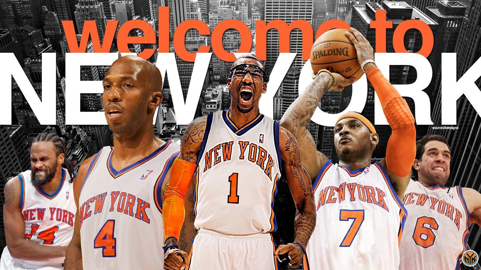 New York Knicks, Grafik, 6813 px, Basketball, 1600x900 HD Desktop