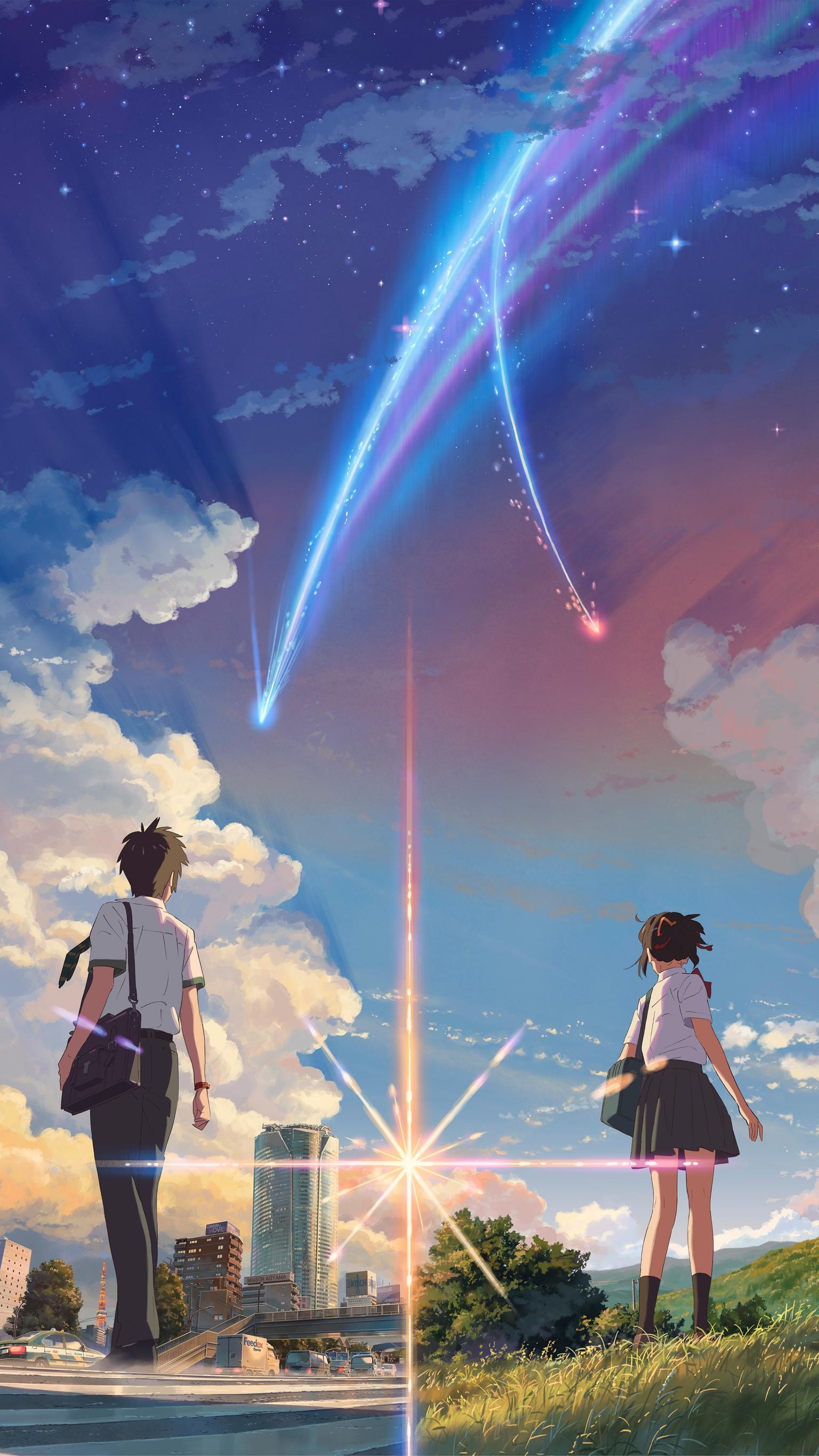 Your Name, Anime, 2016, Handy, Hintergrundbild, 1540x2740 HD Handy