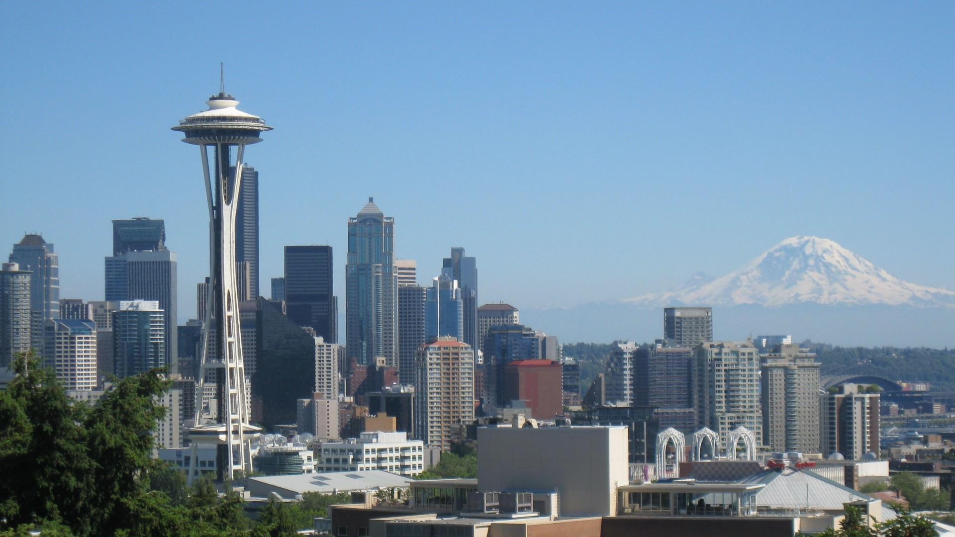 Seattle, Reisen, Stadtblick, HD, Hintergrund, 1920x1080 Full HD Desktop