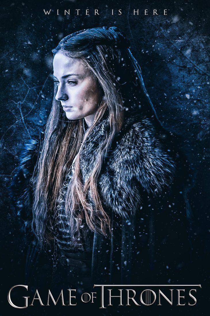 Game of Thrones, Sansa, TV-Serie, Westeros, Stark, 730x1100 HD Handy