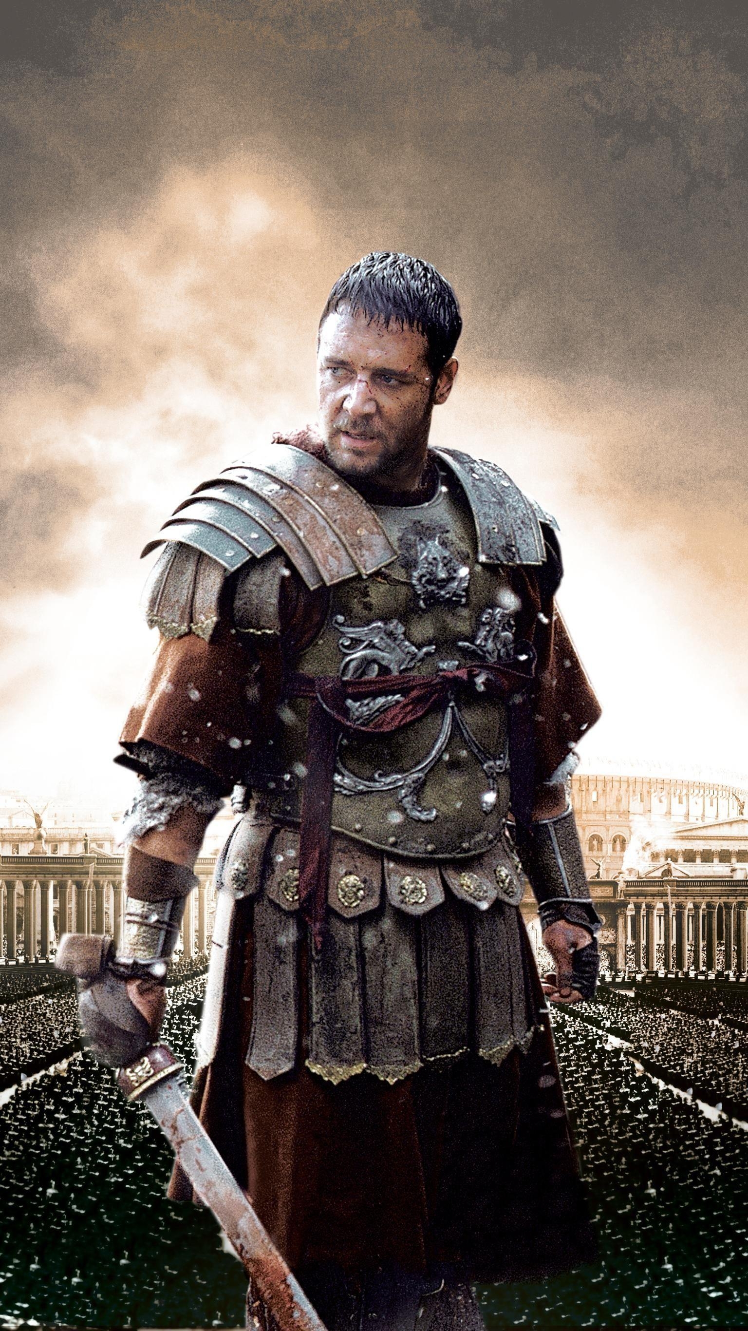 Gladiator, 2000, Antike, Römer, Imperium, 1540x2740 HD Handy