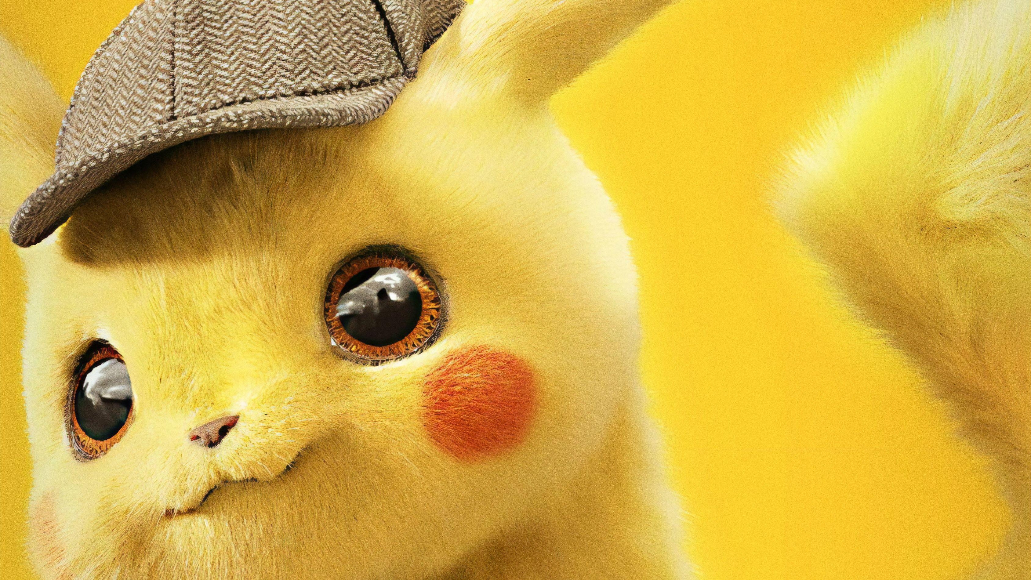 Pokémon Detective Pikachu, 4K, HD, Film, Pokémon, 3380x1900 HD Desktop