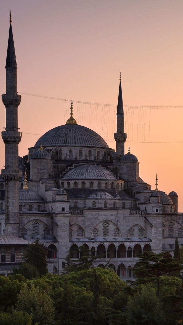 Sultan Ahmed, Religiös, Moschee, Istanbul, Hintergrund, 750x1340 HD Handy