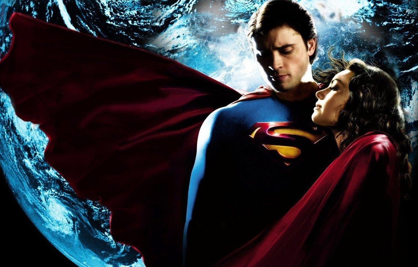 Tom Welling, Smallville, Schauspieler, Erica Durance, Bild, 1340x850 HD Desktop