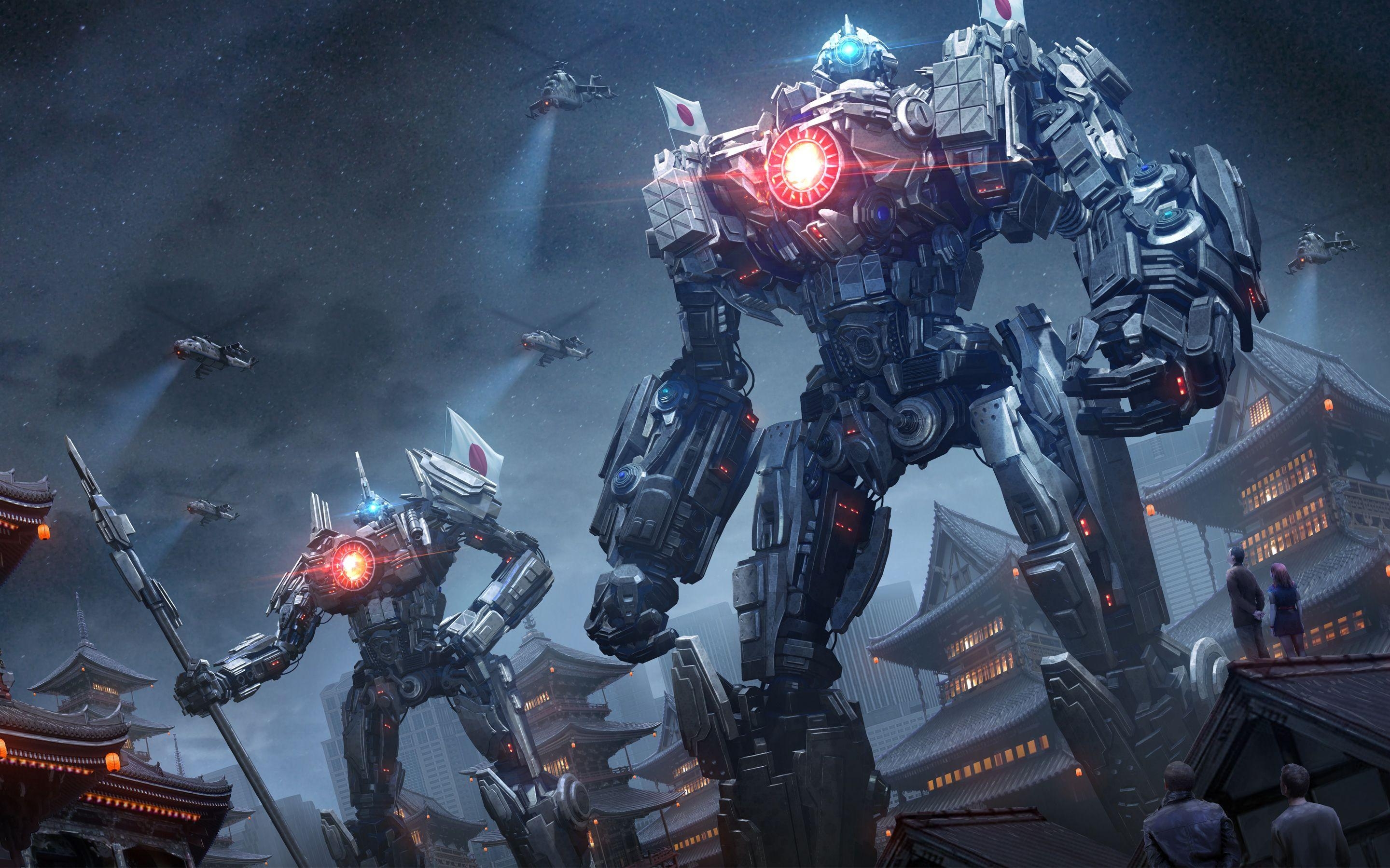 Pacific Rim, Konzept, HD, Filme, Monster, 2880x1800 HD Desktop