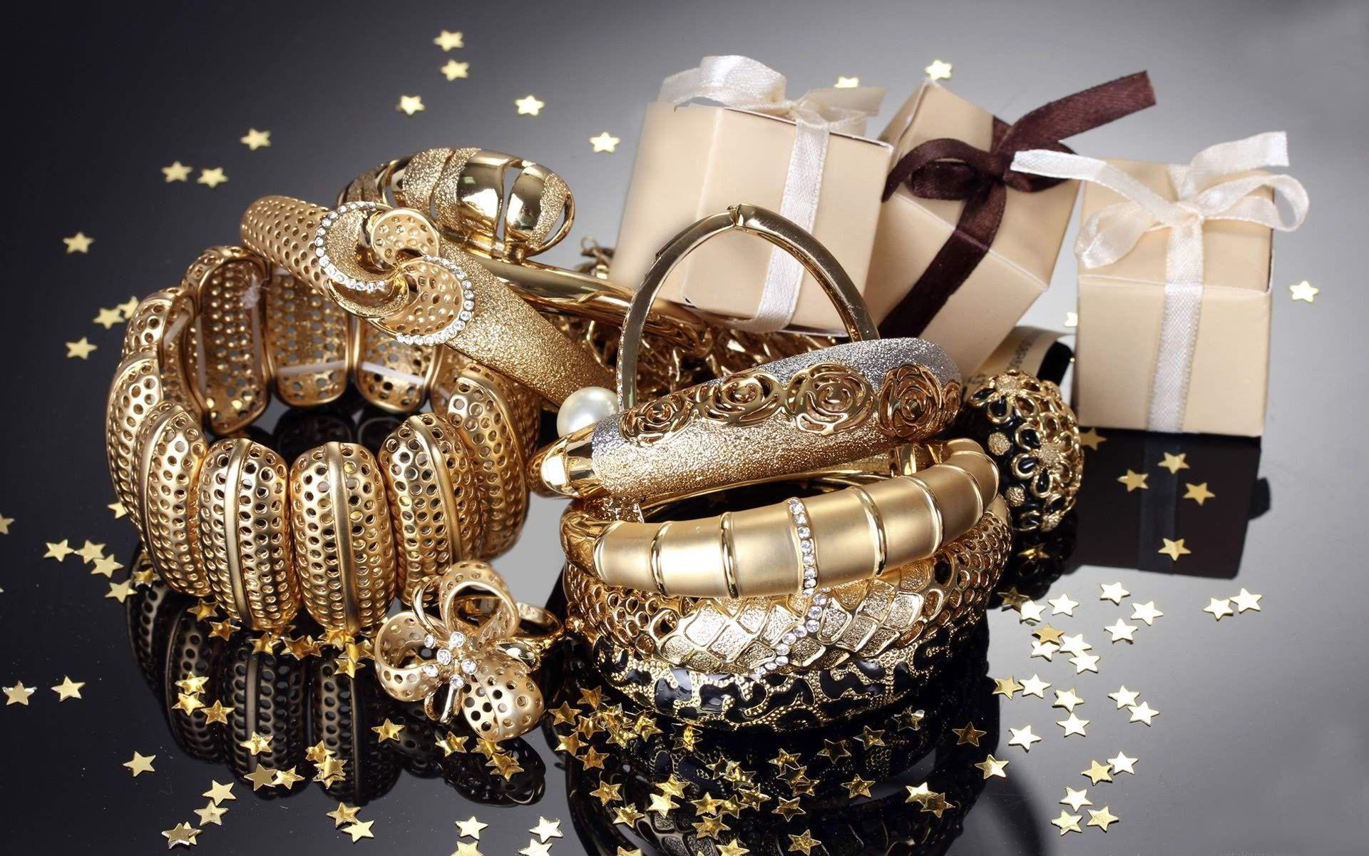 Gold Schmuck, HD, Bild, Pop, Golden, 1920x1200 HD Desktop