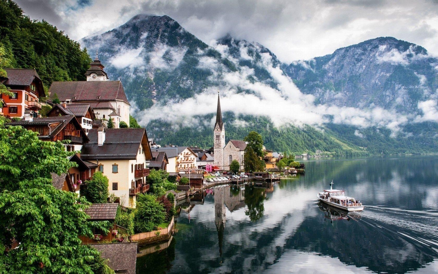 Hallstatt, Österreich, HD, Hintergrundbilder, Galerie, 1680x1050 HD Desktop