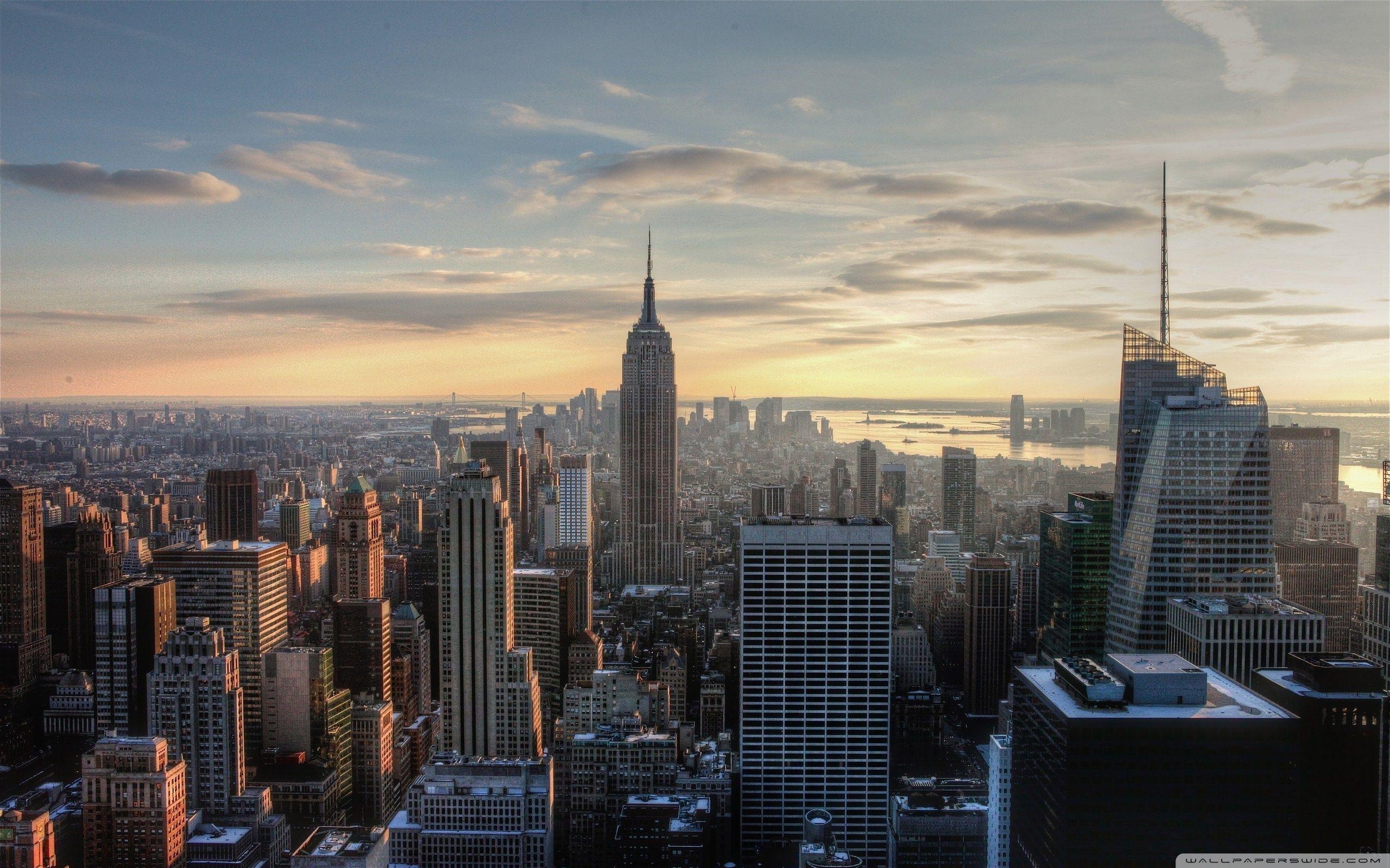 Empire State Building, Hintergrund, New York, Reisen, 2560x1600 HD Desktop