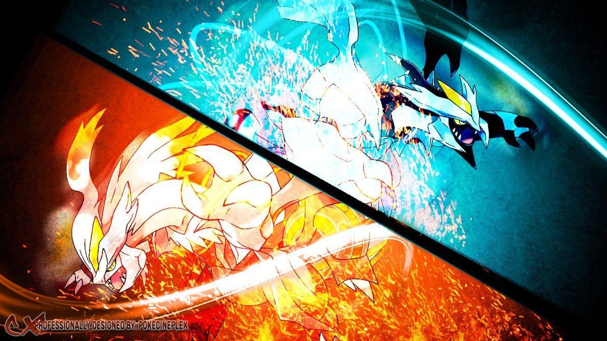 Schwarz-Weiß Kyurem, Anime, Pokémon, Drachen-Typ, 1200x670 HD Desktop