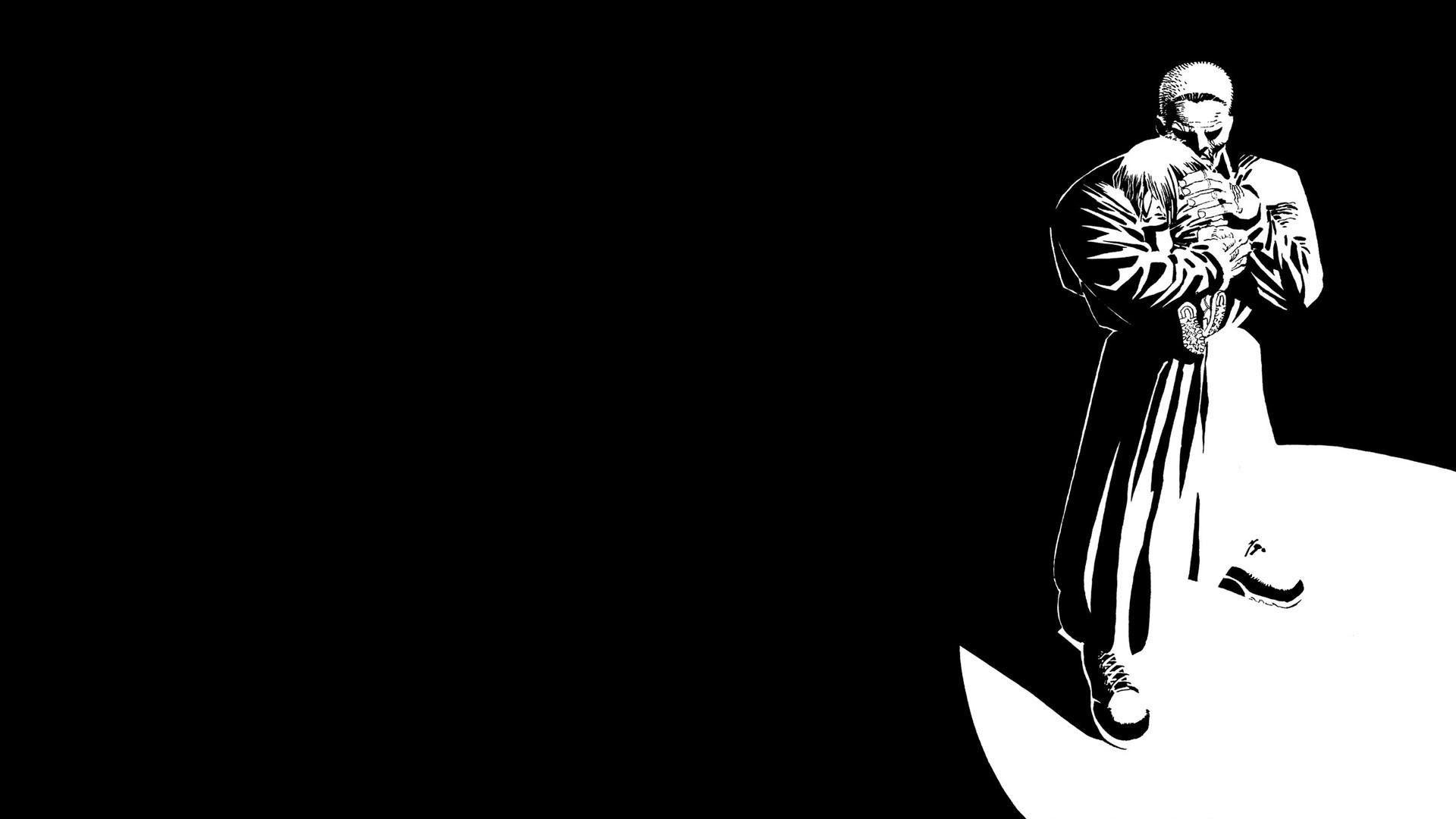 Sin City, Comicbuch, stilisierte Kunst, 1920x1080 Full HD Desktop