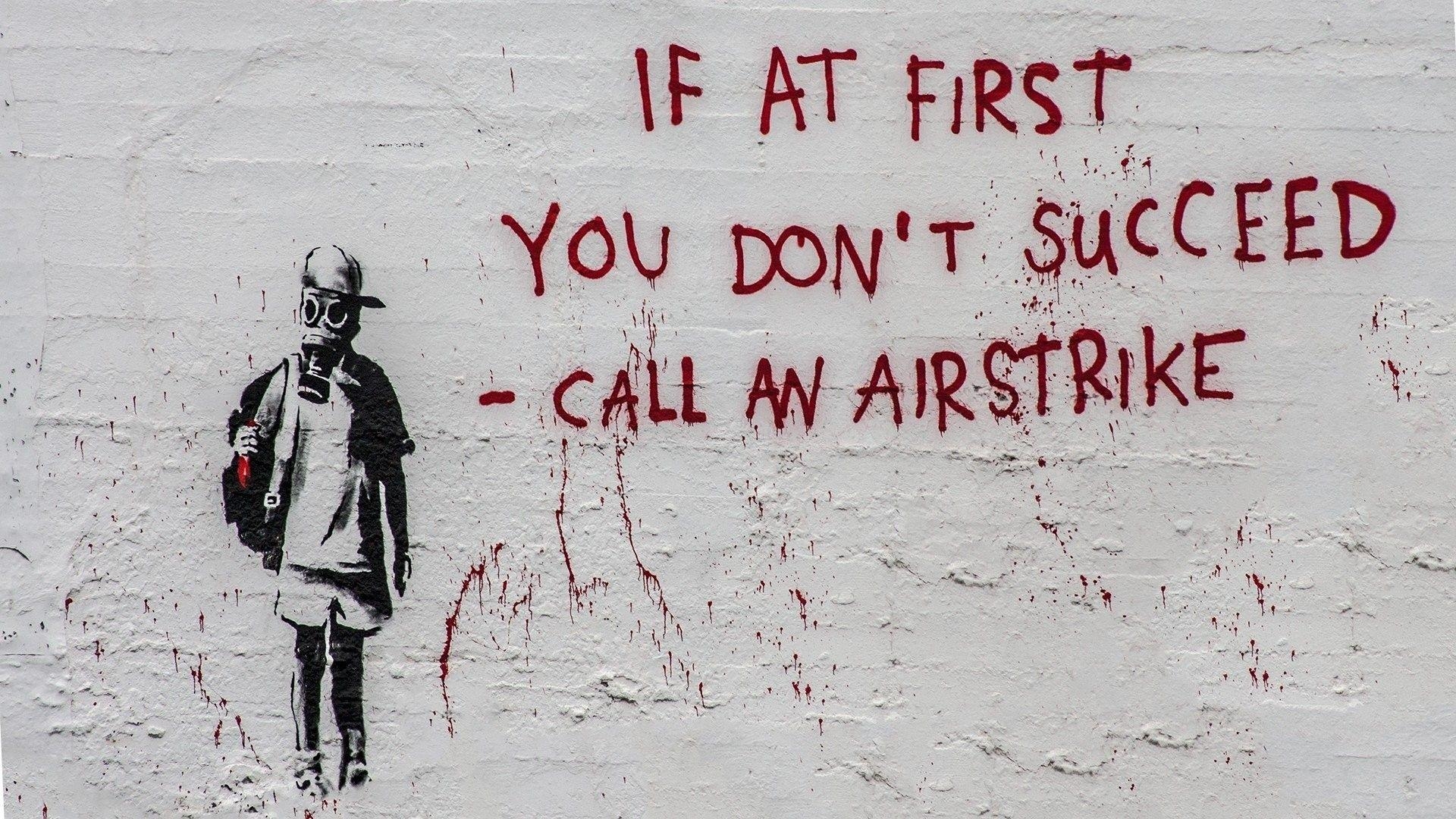 Banksy, Kunst, Streetart, Urban, Hintergrund, 1920x1080 Full HD Desktop