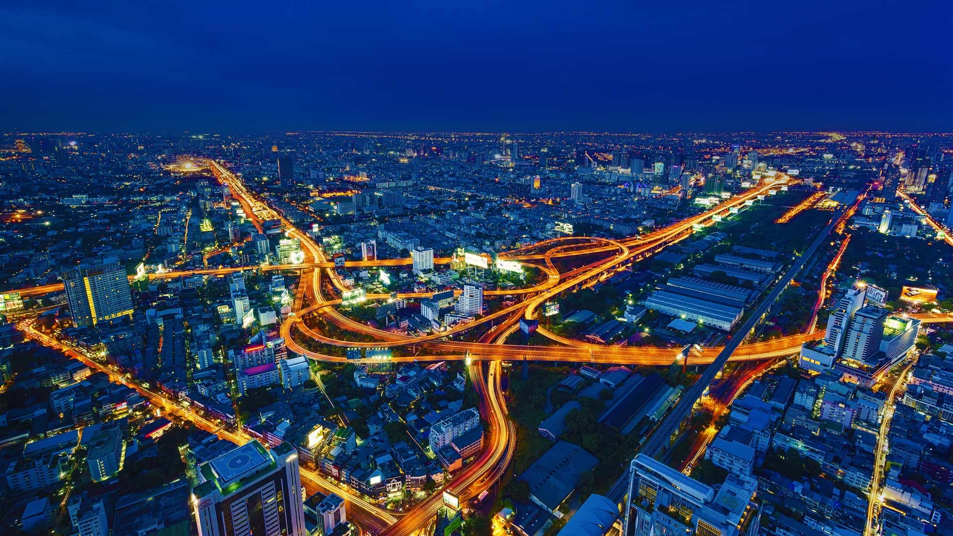 Bangkok, Video, Stadt, Übersicht, Reise, 1920x1080 Full HD Desktop