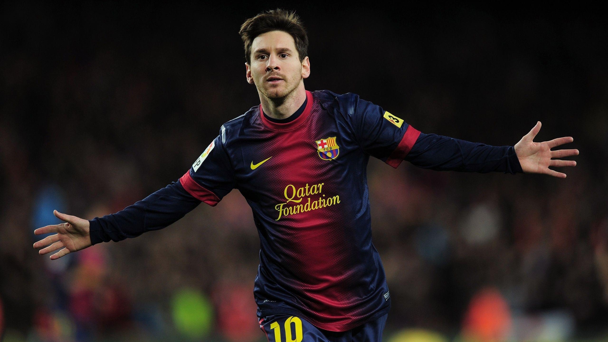 Lionel Messi, HD, Hintergrund, Sport, Fußballer, 2560x1440 HD Desktop