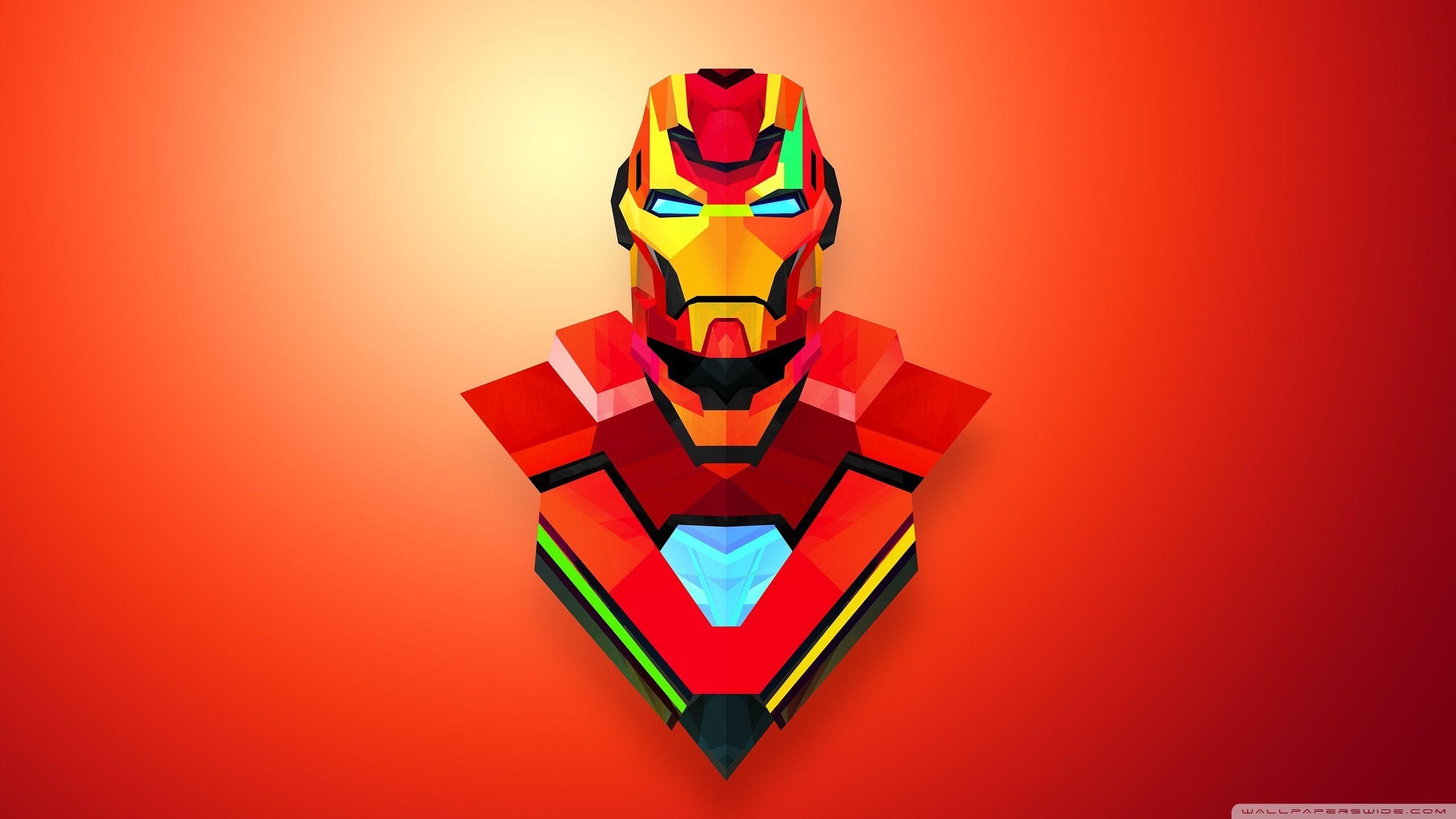 Iron Man, abstrakte Kunst, 4K, HD, Abenteuer, 2560x1440 HD Desktop