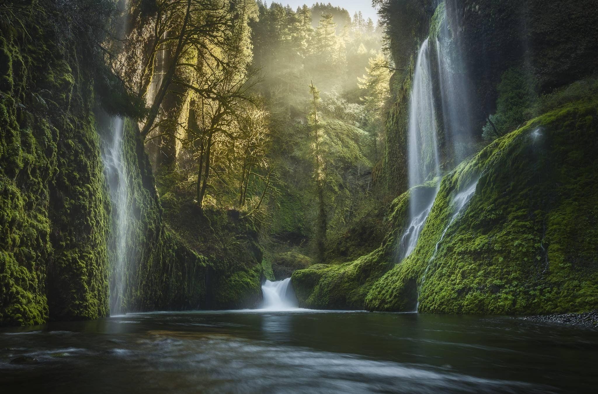 Eagle Creek, Oregon, Abenteuer, Natur, USA, 2050x1360 HD Desktop