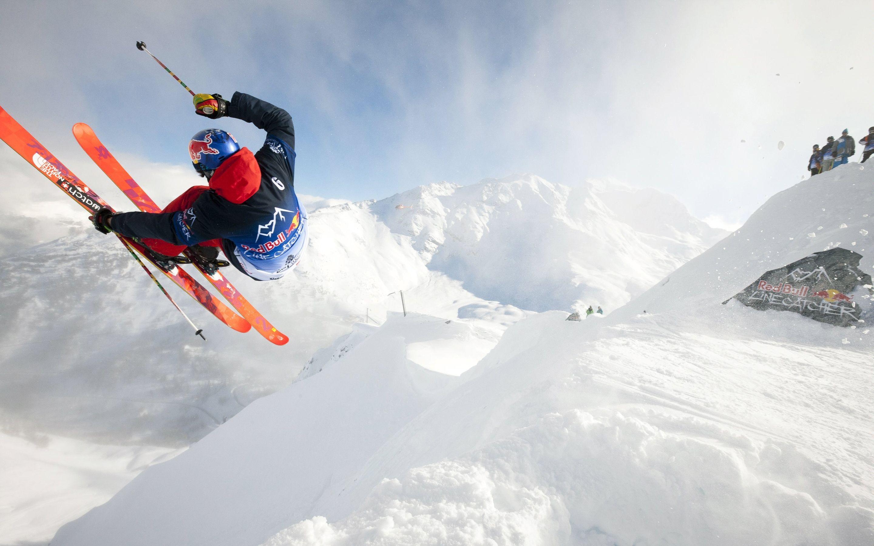 Schneeski, Sport, Winter, Alpen, Abfahrt, 2880x1800 HD Desktop