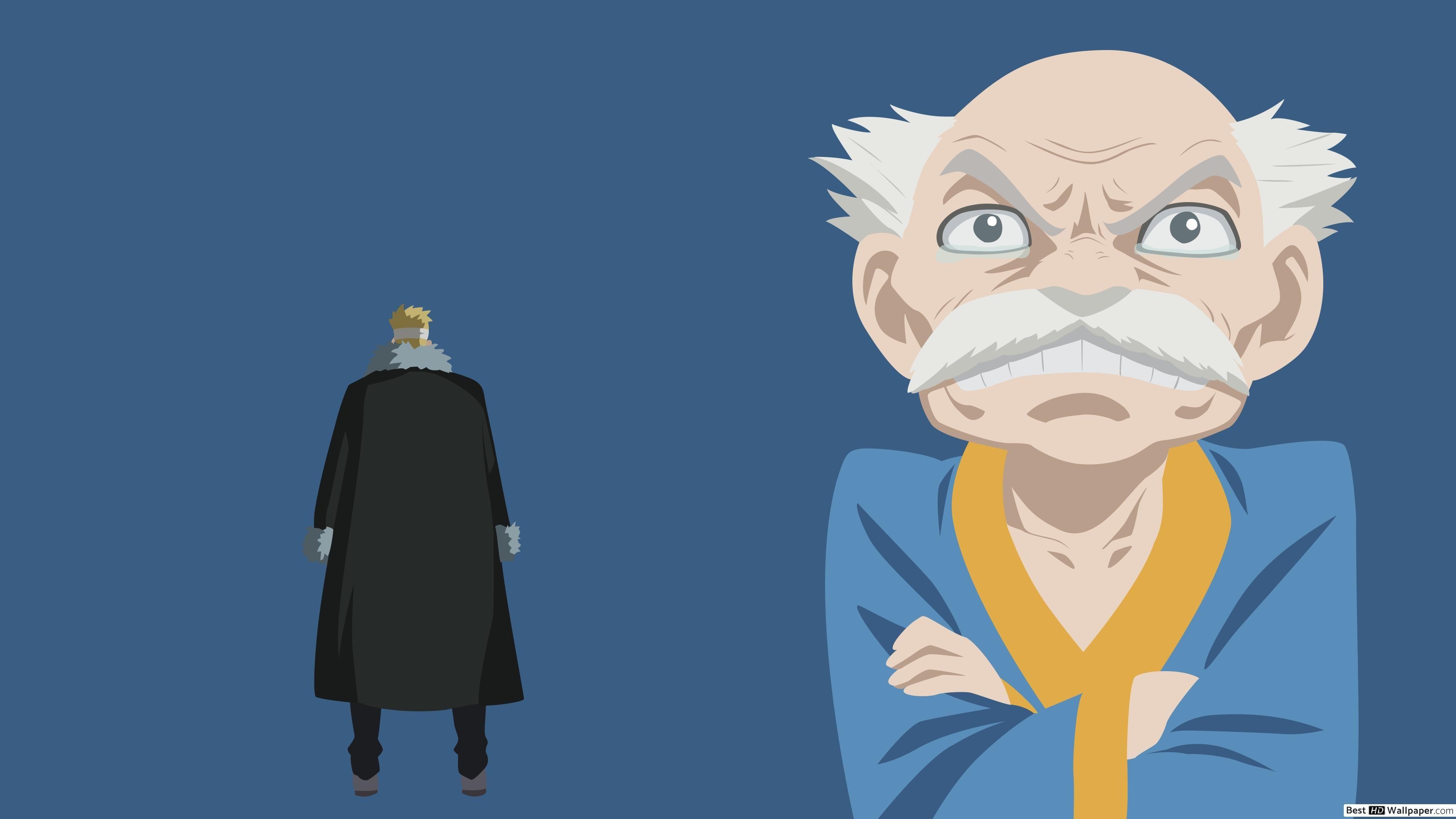 Fairy Tail, Dreyar, Makarov, Anime, Download, 3840x2160 4K Desktop