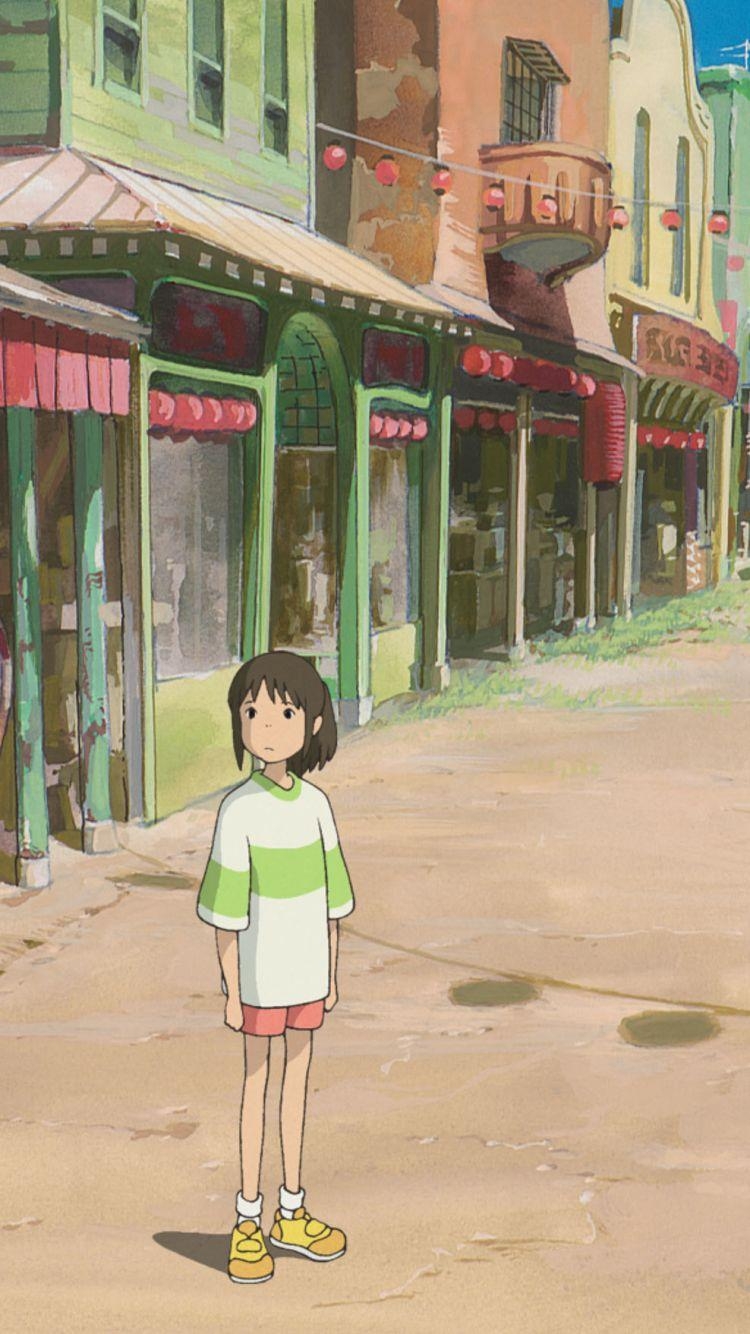 Spirited Away, Film, Miyazaki, Sen, Hintergrund, 750x1340 HD Handy