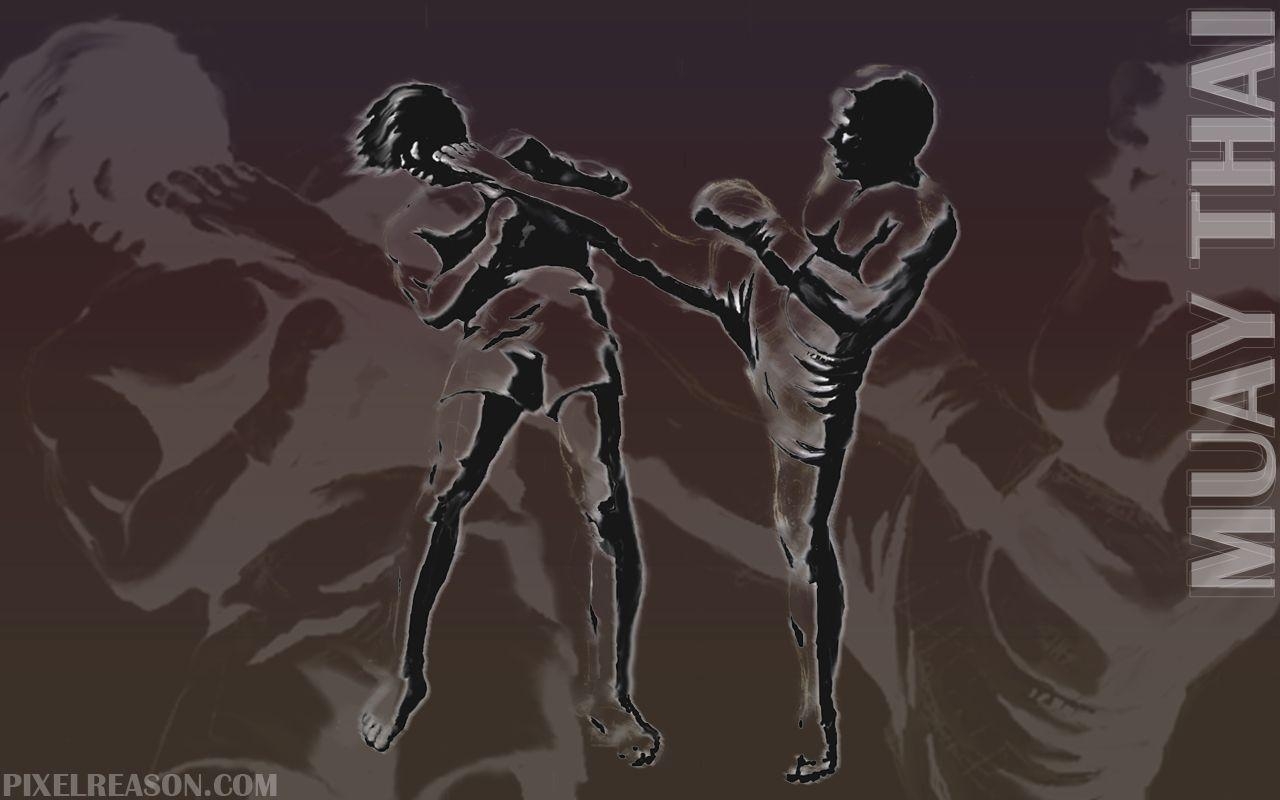 Muay Thai, Sport, Pixel, HD, Hintergrund, 1280x800 HD Desktop