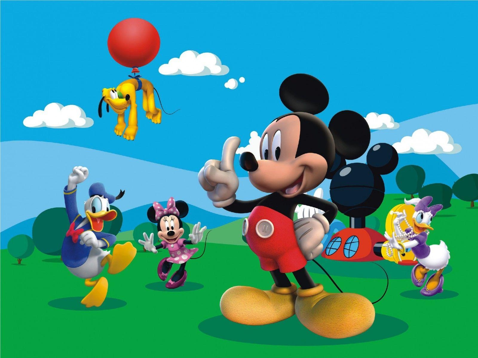 Disney, Mickey Mouse, Donald Duck, Fotomural, Cartoon, 1600x1200 HD Desktop