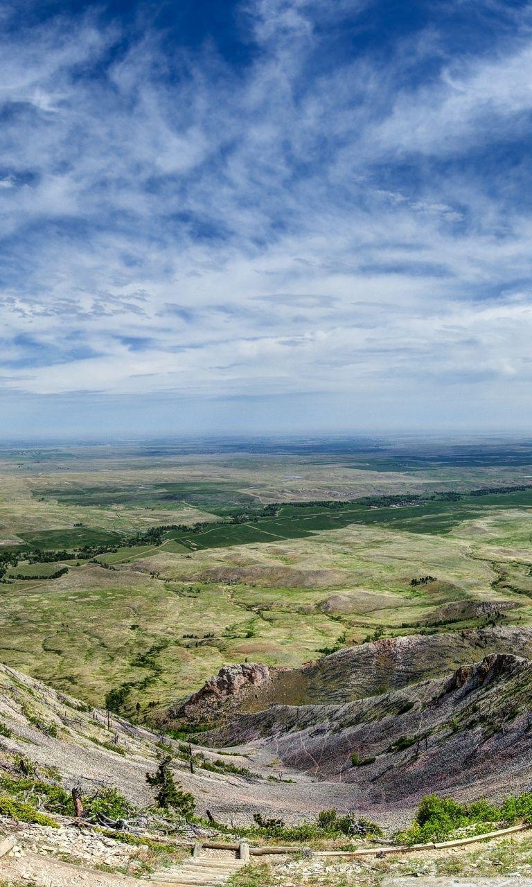 Bear Butte, North Dakota, Landschaft, Ulra-HD, 770x1280 HD Handy