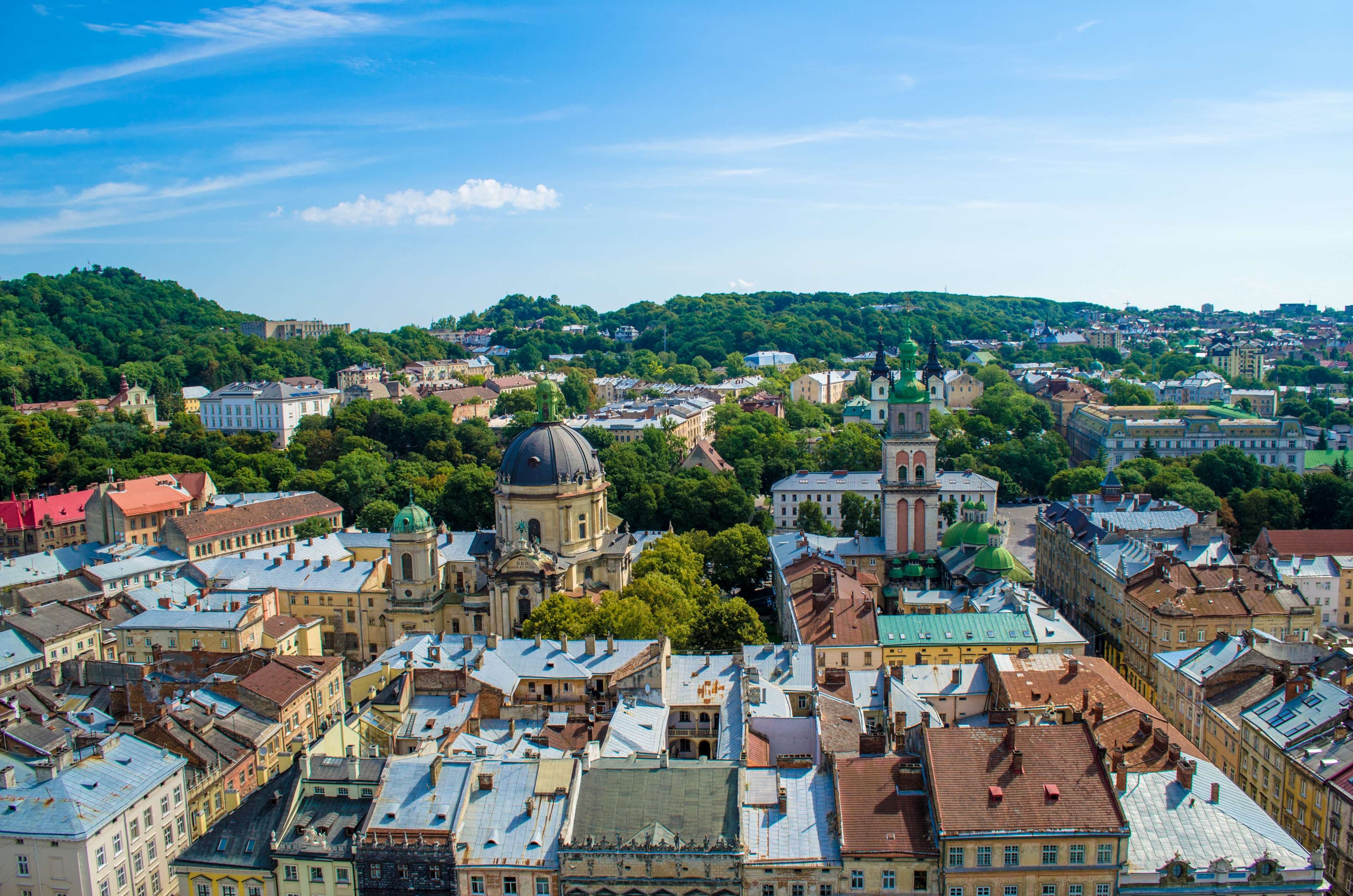 Lwiw Stadt, Europa, Hohe Burg, Sehenswürdigkeiten, Tourismus, 3840x2550 4K Desktop