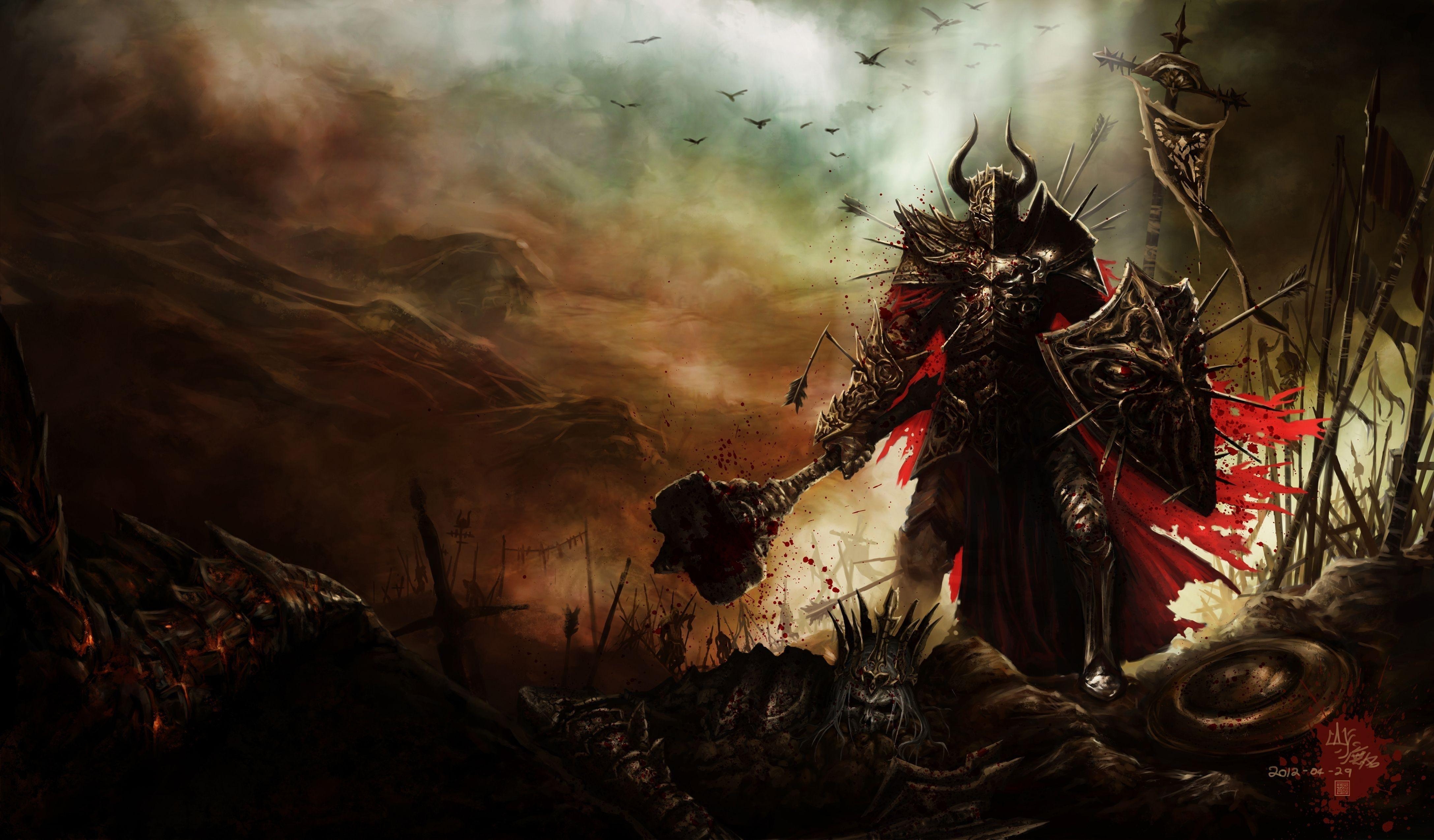 Diablo III, Gaming, HD-Hintergrund, Abenteuer, RPG, 4350x2550 4K Desktop