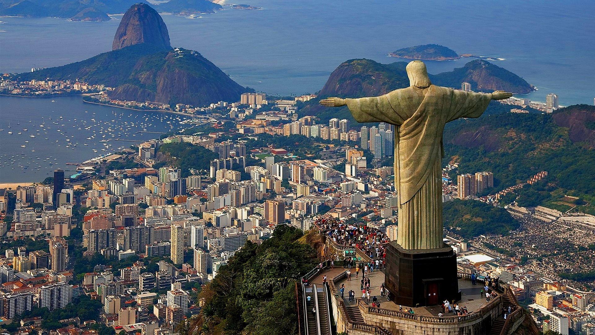 Christusstatue, Rio, Brasilien, 4K, Reise, 1920x1080 Full HD Desktop