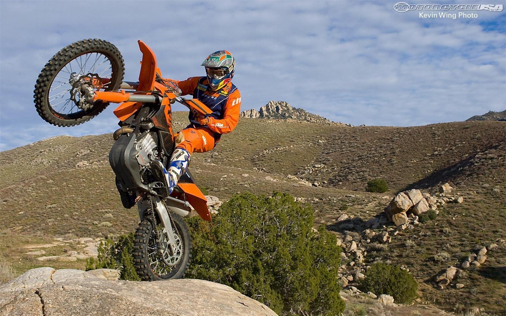 KTM, Motorrad, Dirt Bike, Motorsport, Grafik, 1680x1050 HD Desktop