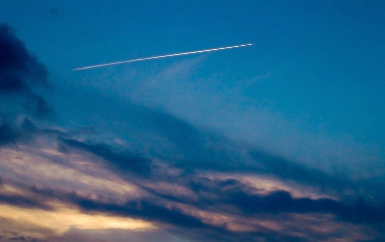 Flugzeug, Himmel, Komet, Himmelsbeobachtung, Luftfahrt, 1280x810 HD Desktop