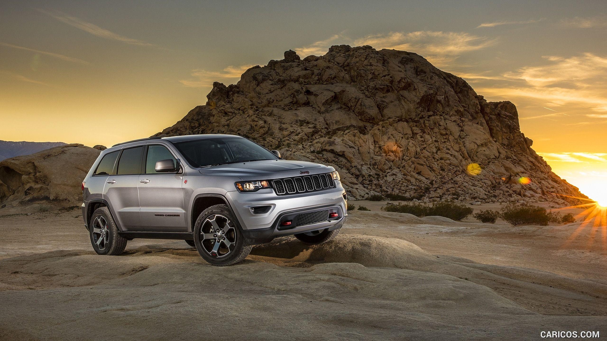 Grand Cherokee, Trailhawk, 2017, Vorderseite, HD, 2560x1440 HD Desktop