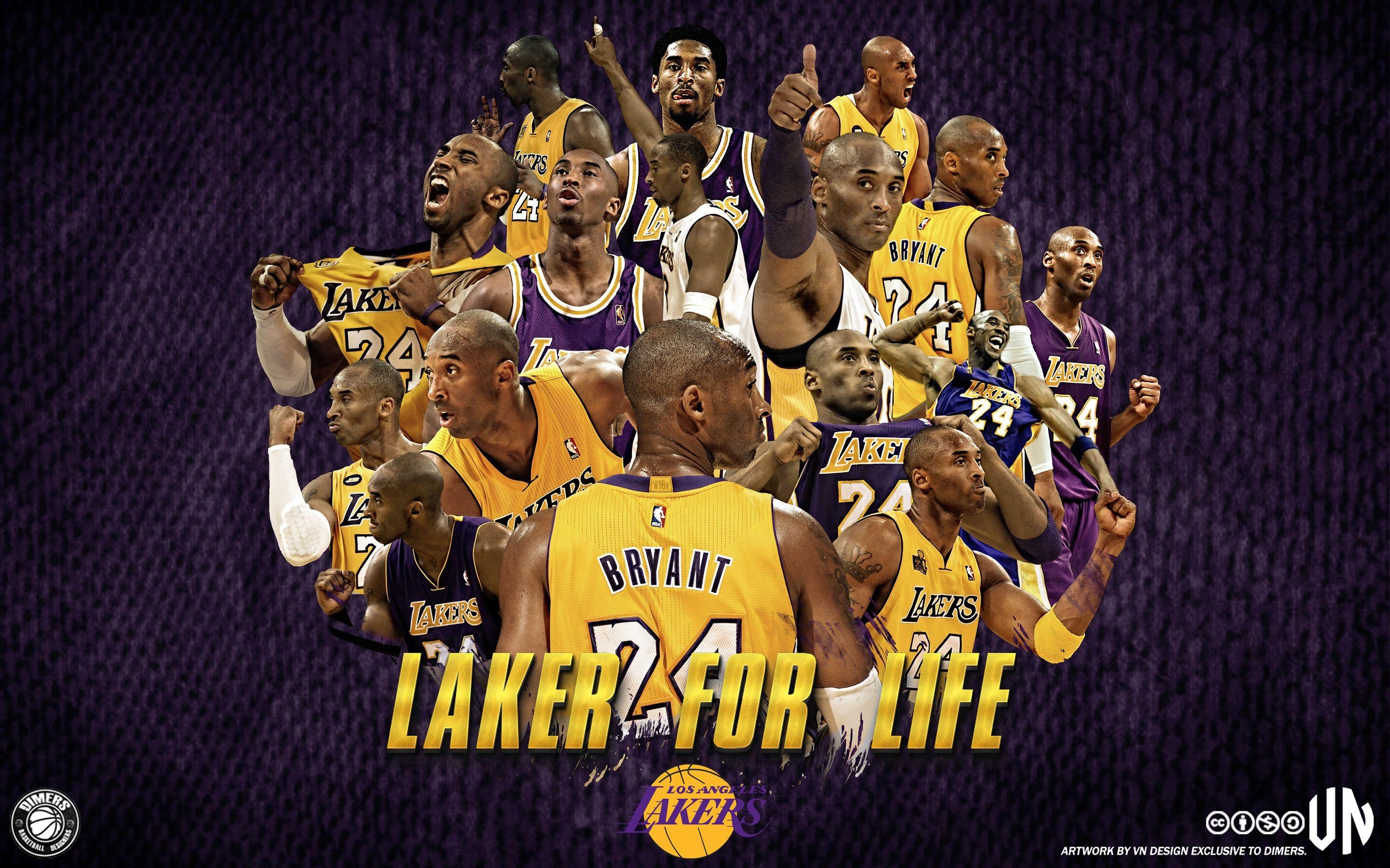 Kobe Bryant, Hintergrundbild, 2018, Basketball, NBA, 2880x1800 HD Desktop