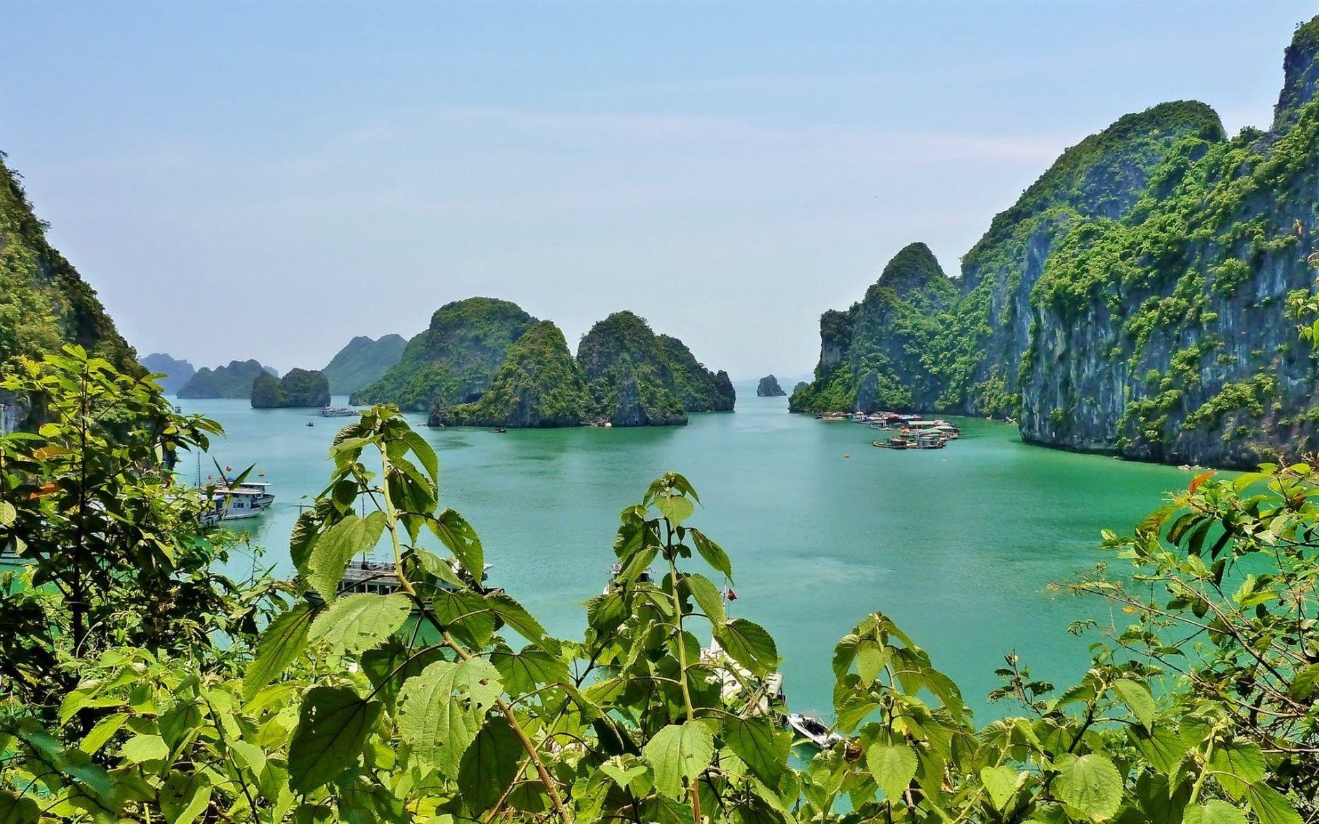 Halong Bucht, Vietnam, Bucht, Schön, Natur, 1920x1200 HD Desktop