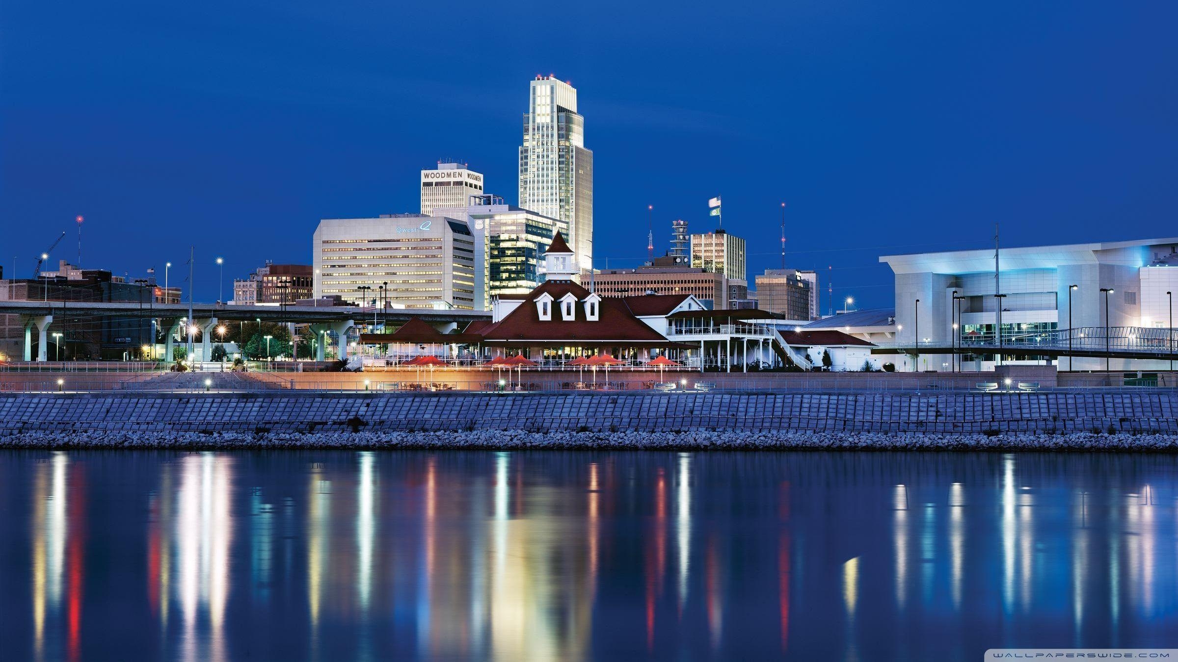 Omaha, Nebraska, Reisen, Stadtansicht, USA, 2400x1350 HD Desktop