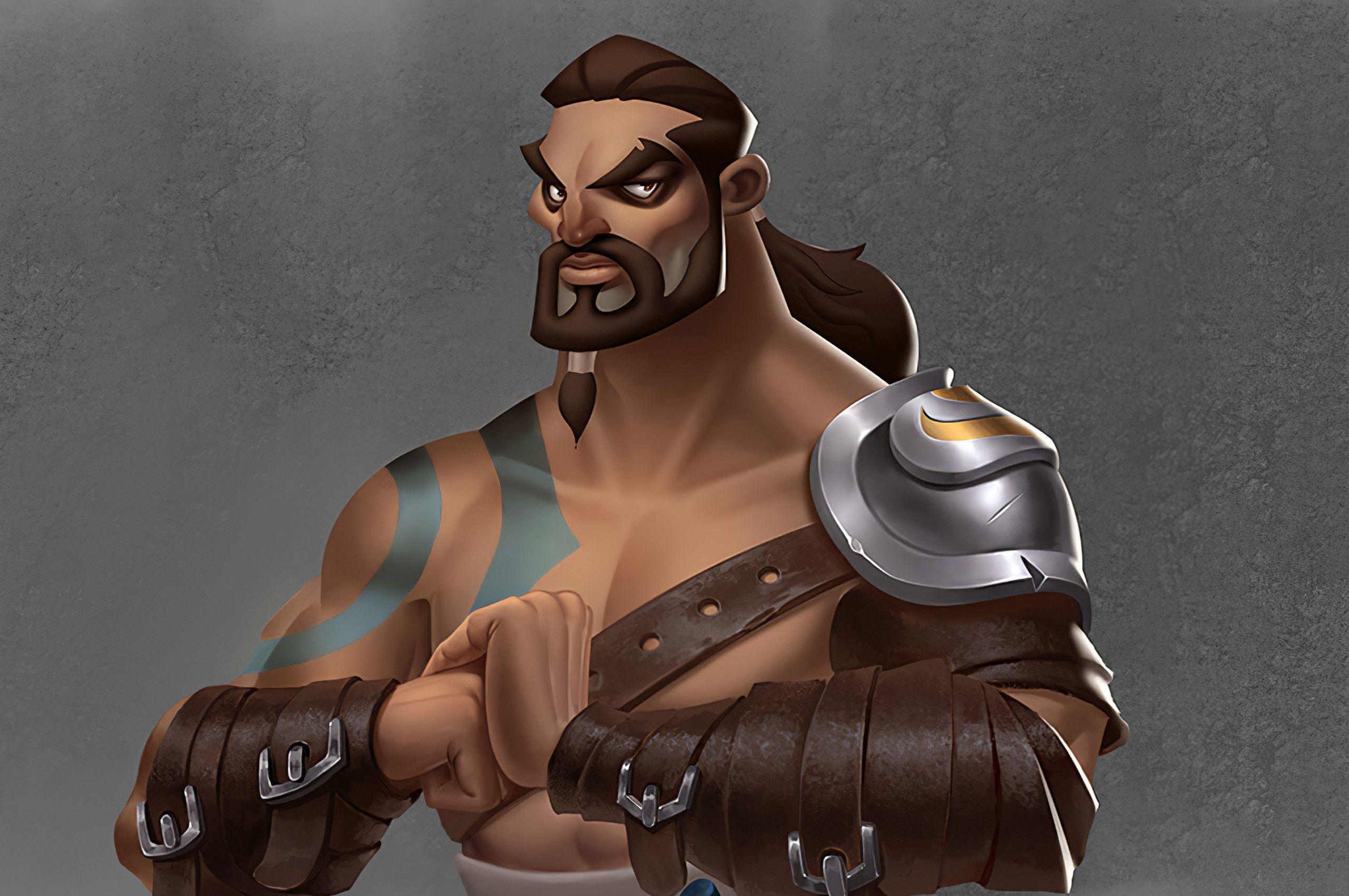 Khal Drogo, 3D Kunst, Chromebook, Bild, 4K, 2560x1700 HD Desktop