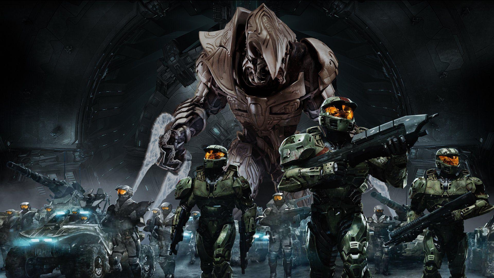 Halo Wars, HD, Hintergrundbild, Gaming, Kunst, 1920x1080 Full HD Desktop