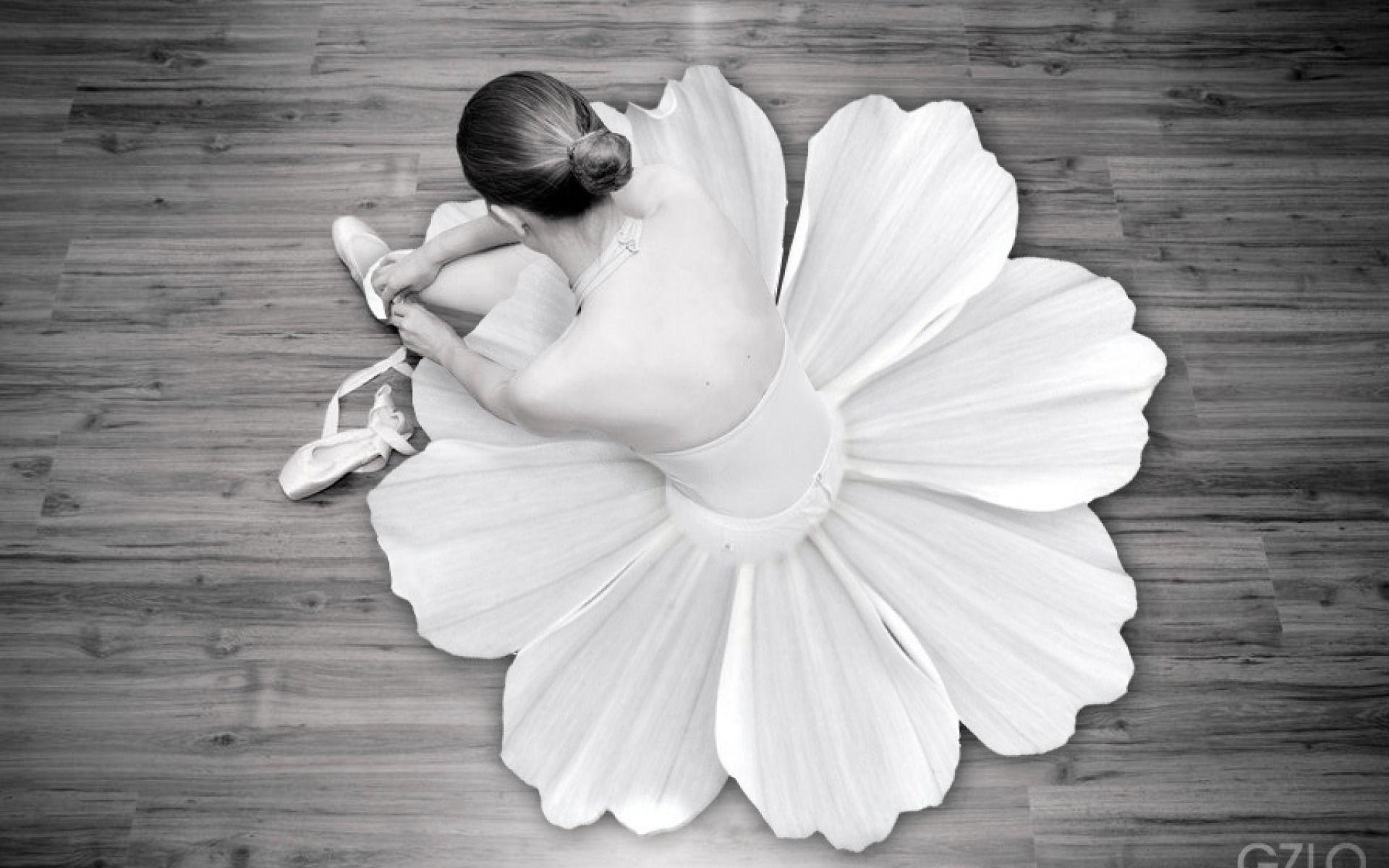 Ballerina, Blüte, Frühling, Tänzerin, Harmonie, 1920x1200 HD Desktop