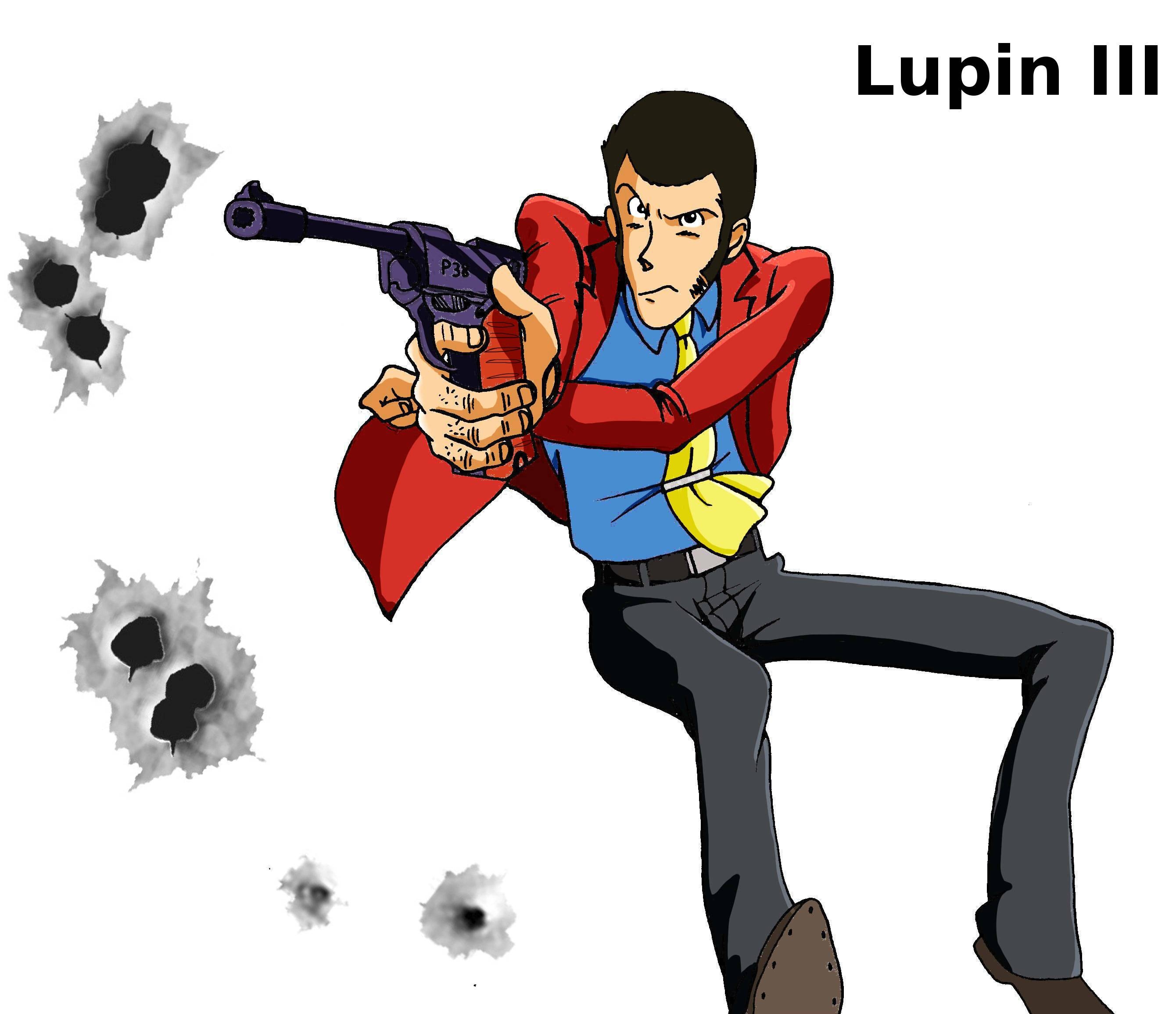 Lupin der Dritte, Anime, HDQ, Hintergrund, Bilder, 2680x2320 HD Desktop