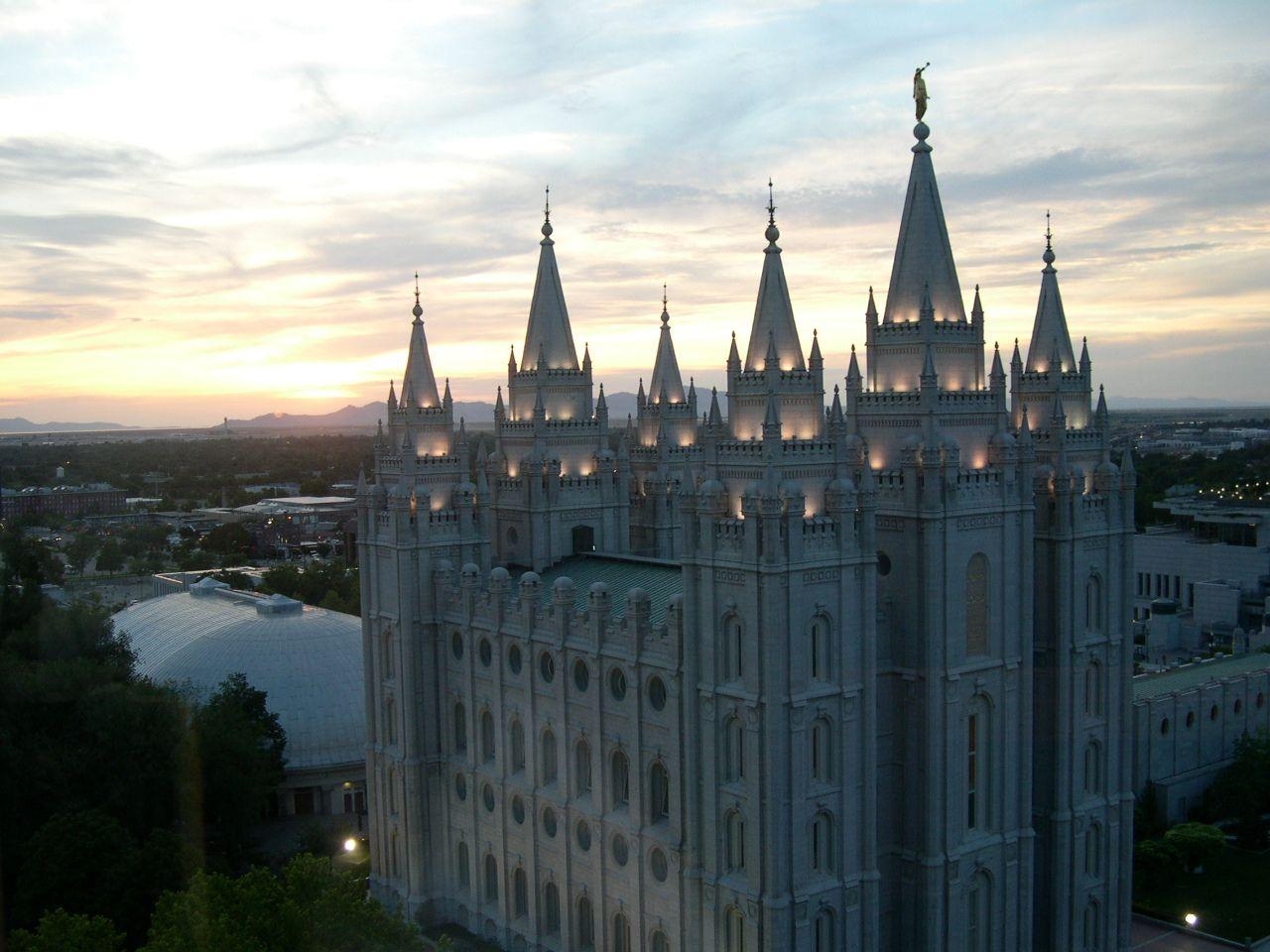 Salt Lake City, LDS Tempel, Utah, Reisen, Tempel, 1280x960 HD Desktop