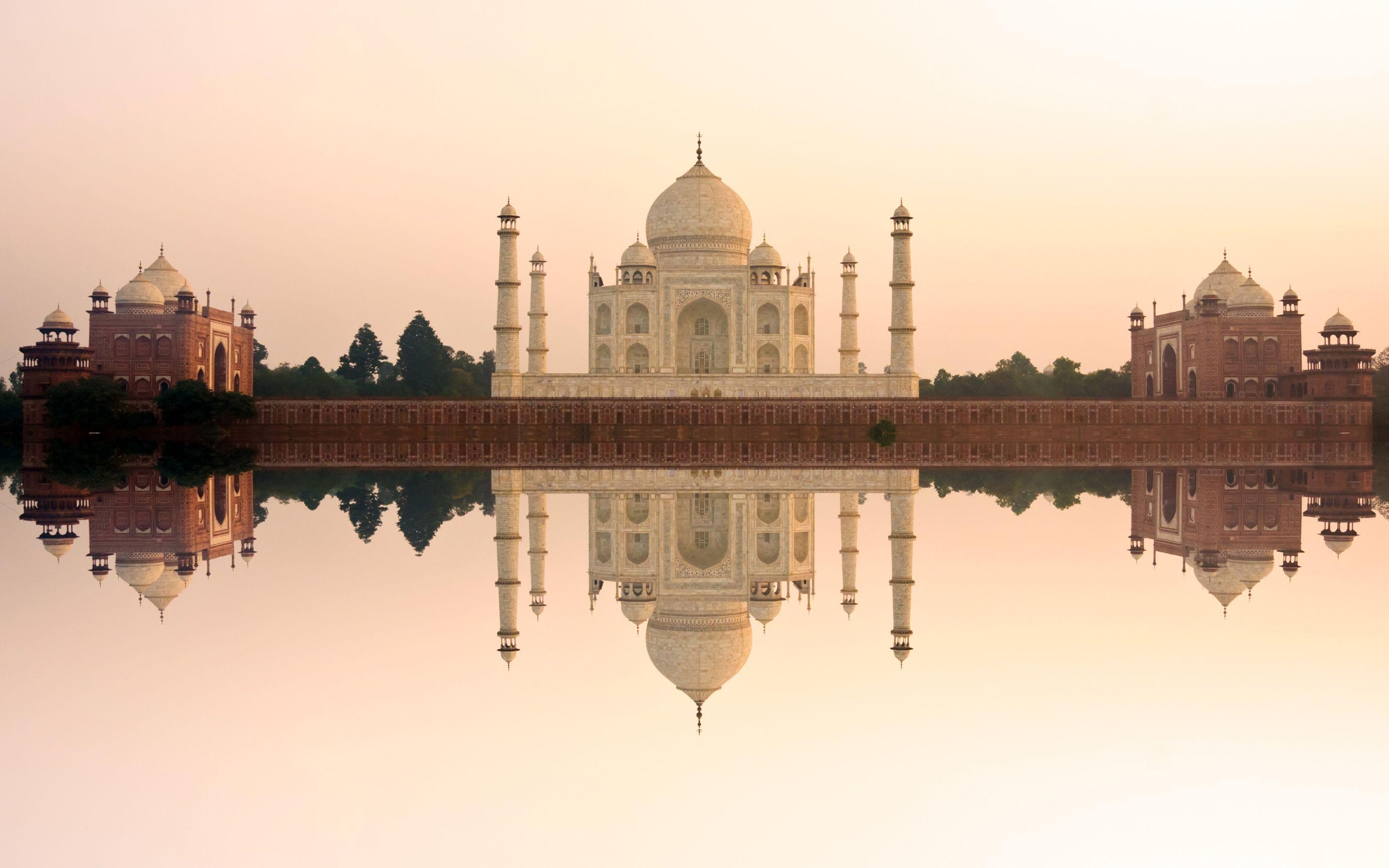 Taj Mahal, Indien, 5K, Architektur, UNESCO, 2880x1800 HD Desktop