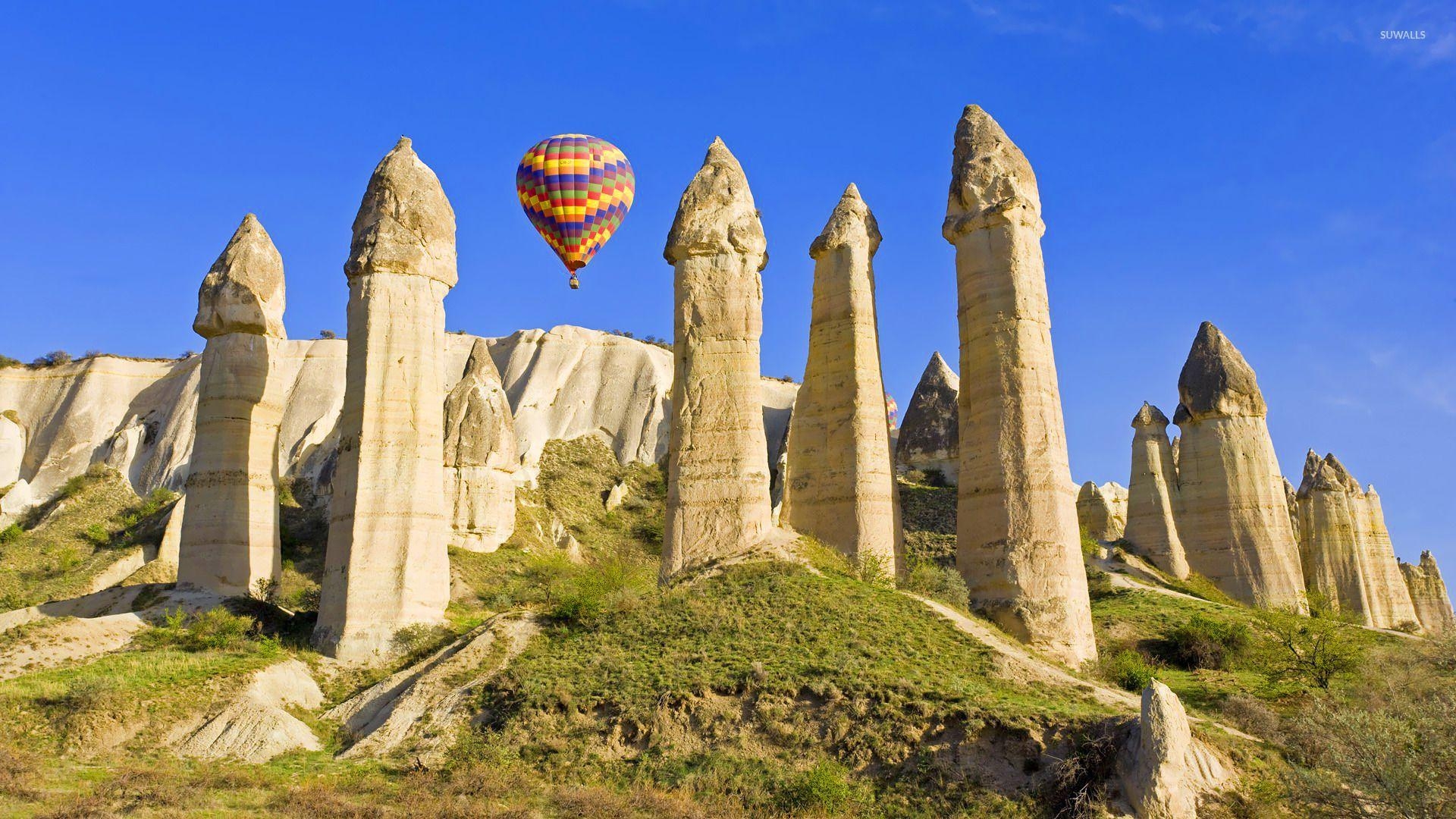 Kappadokien, Luftballons, Reise, Türkei, Natur, 1920x1080 Full HD Desktop