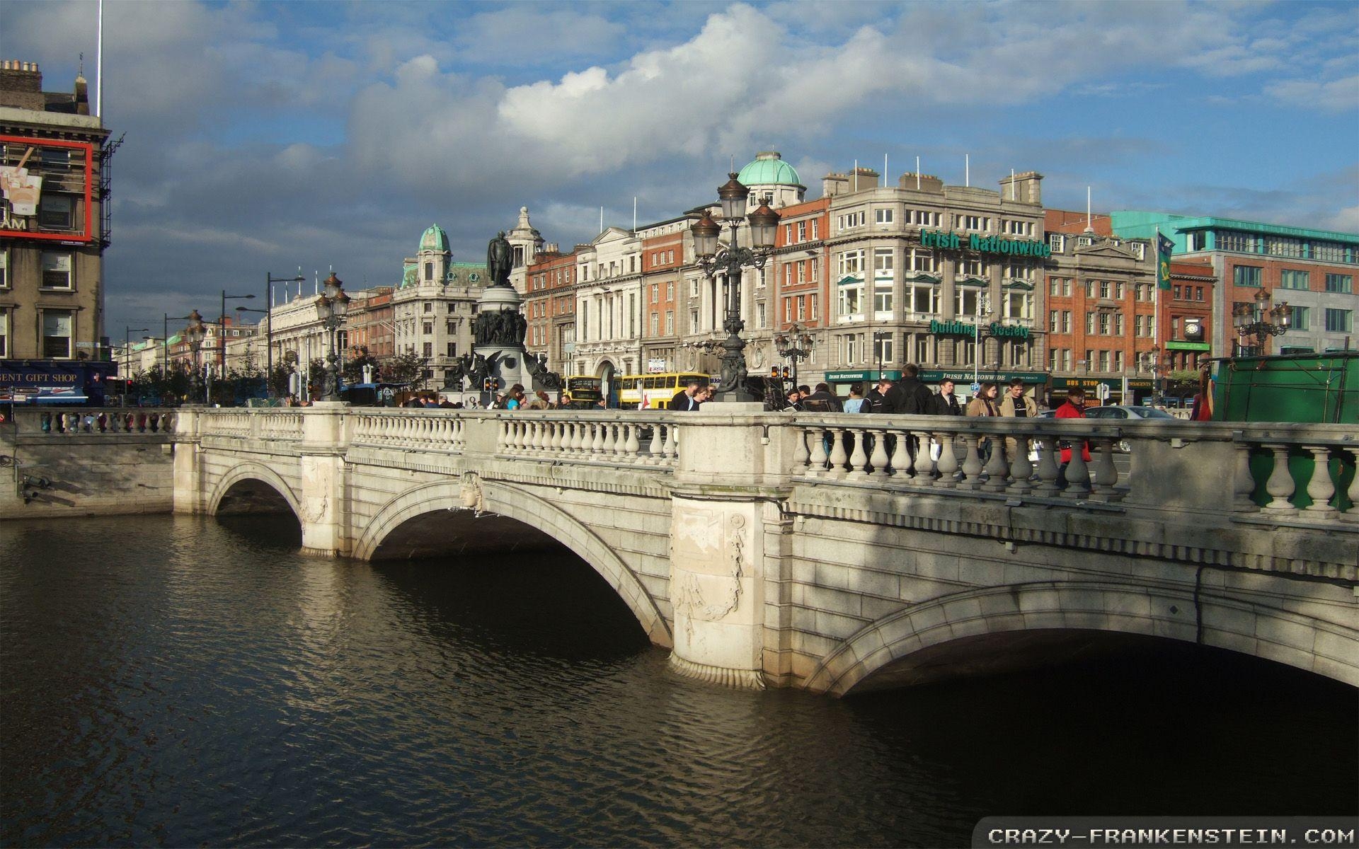 Dublin, Stadt, Hintergrund, Irland, Bild, 1920x1200 HD Desktop