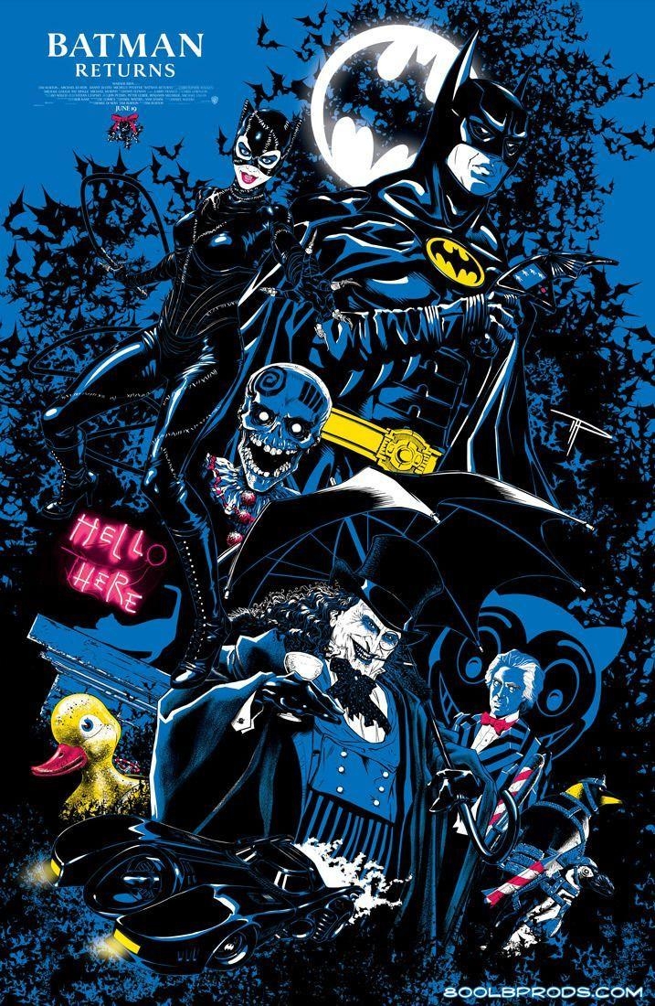 Batman Returns, 1992, HD, Comics, Gallsource, 720x1100 HD Handy