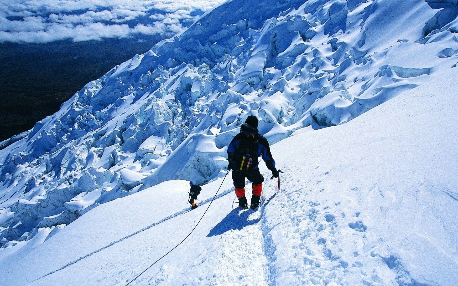 Eisklettern, Desktop, Bergsteiger, Sport, Hintergrund, 1920x1200 HD Desktop