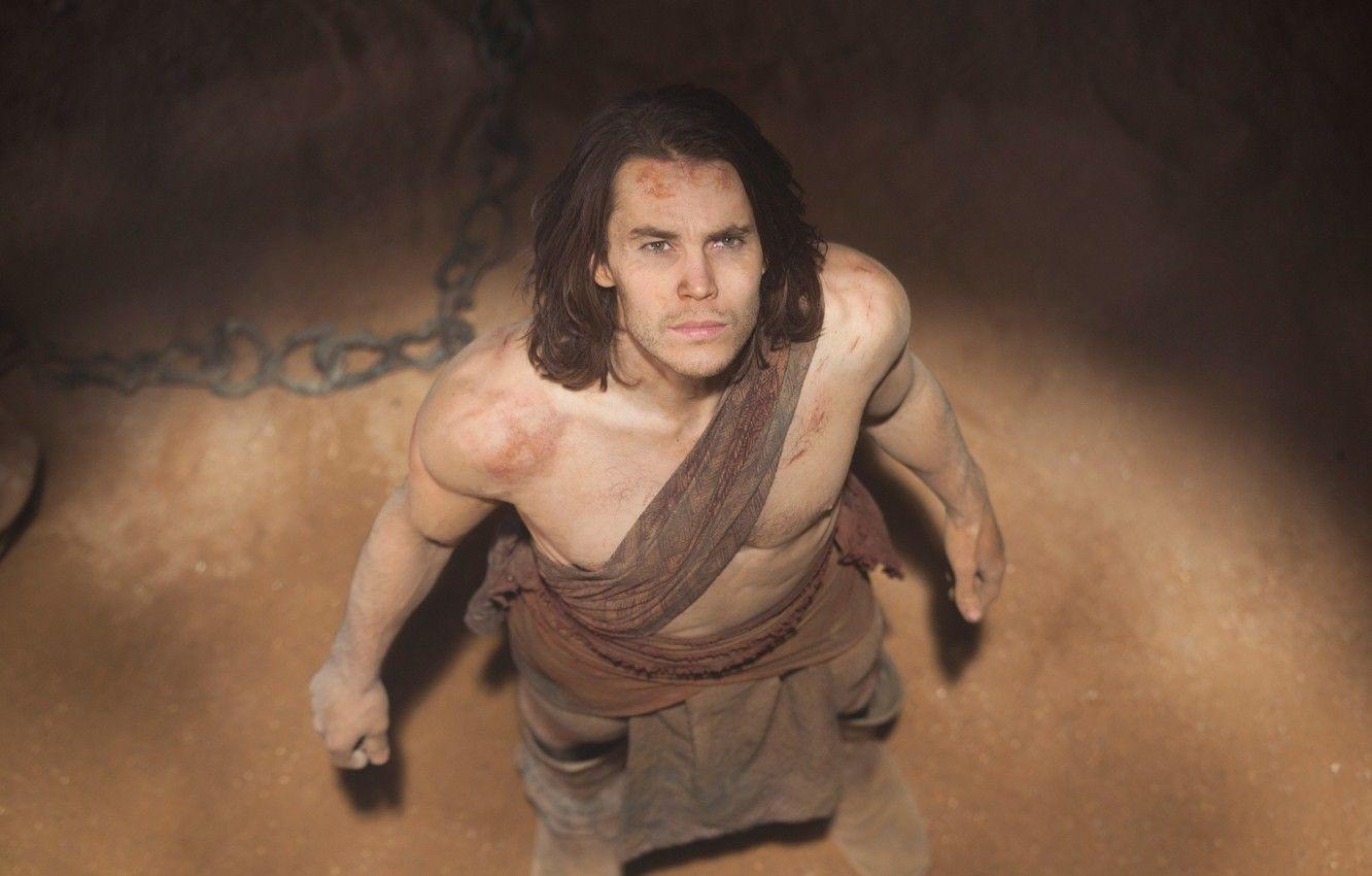 John Carter, Taylor Kitsch, Filmausschnitte, Männliches Bild, Film, 1340x850 HD Desktop