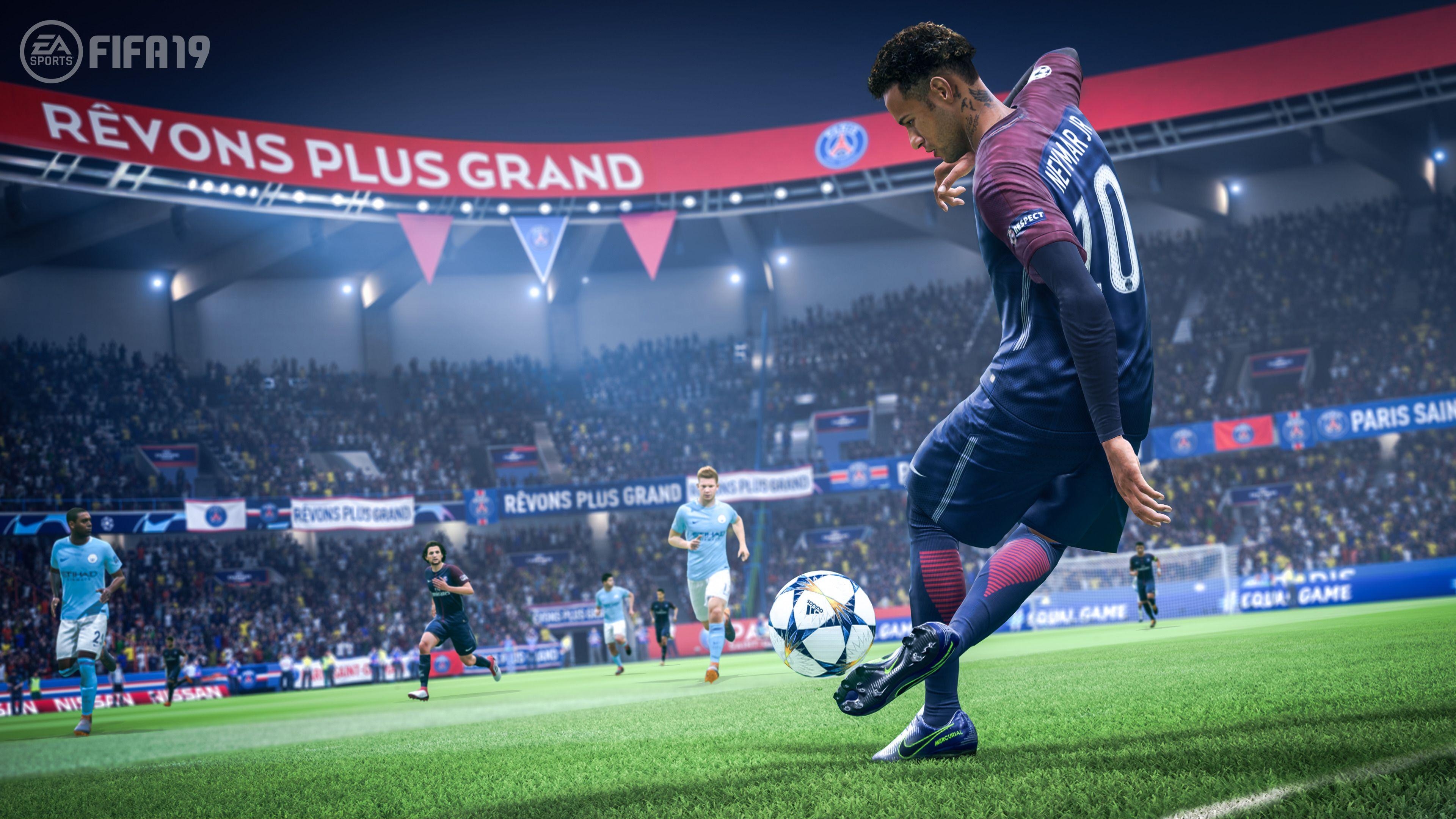 Fifa 19, HD, Spieler, Fußball, Bild, 3840x2160 4K Desktop