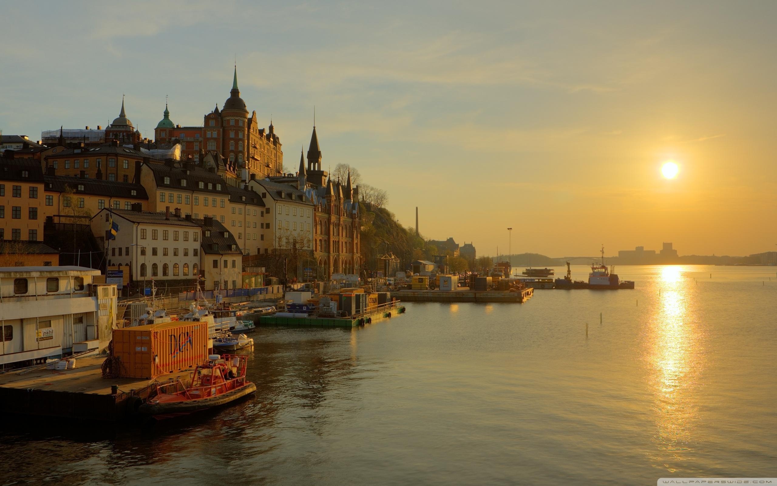 Stockholm, Schweden, Hauptstadt, Architektur, Norden, 2560x1600 HD Desktop