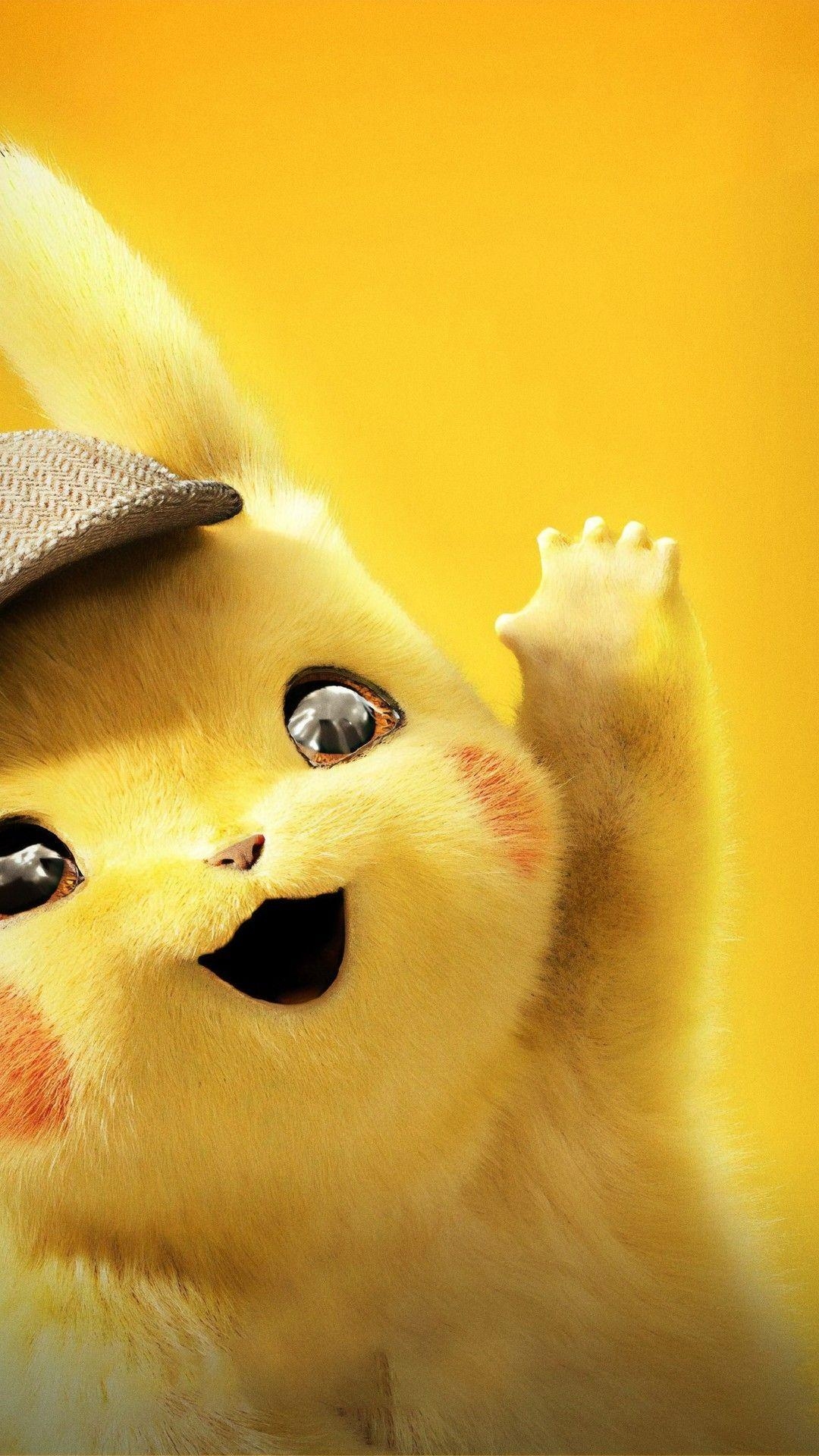 Pokémon, Detective Pikachu, iPhone 7, Niedlich, 1080x1920 Full HD Handy